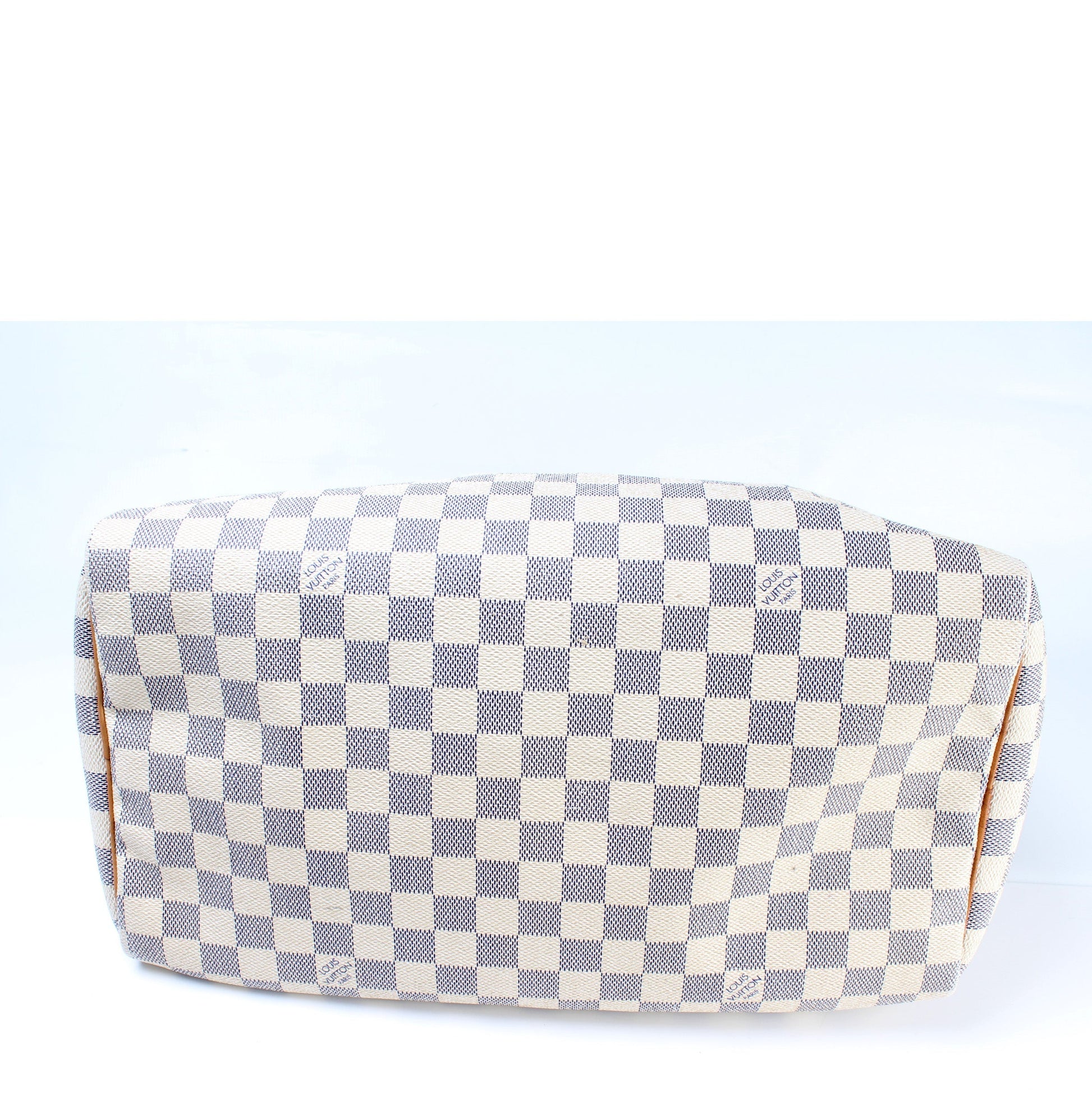 Louis Vuitton Speedy 35 Azur Damier Handbag Azur 3