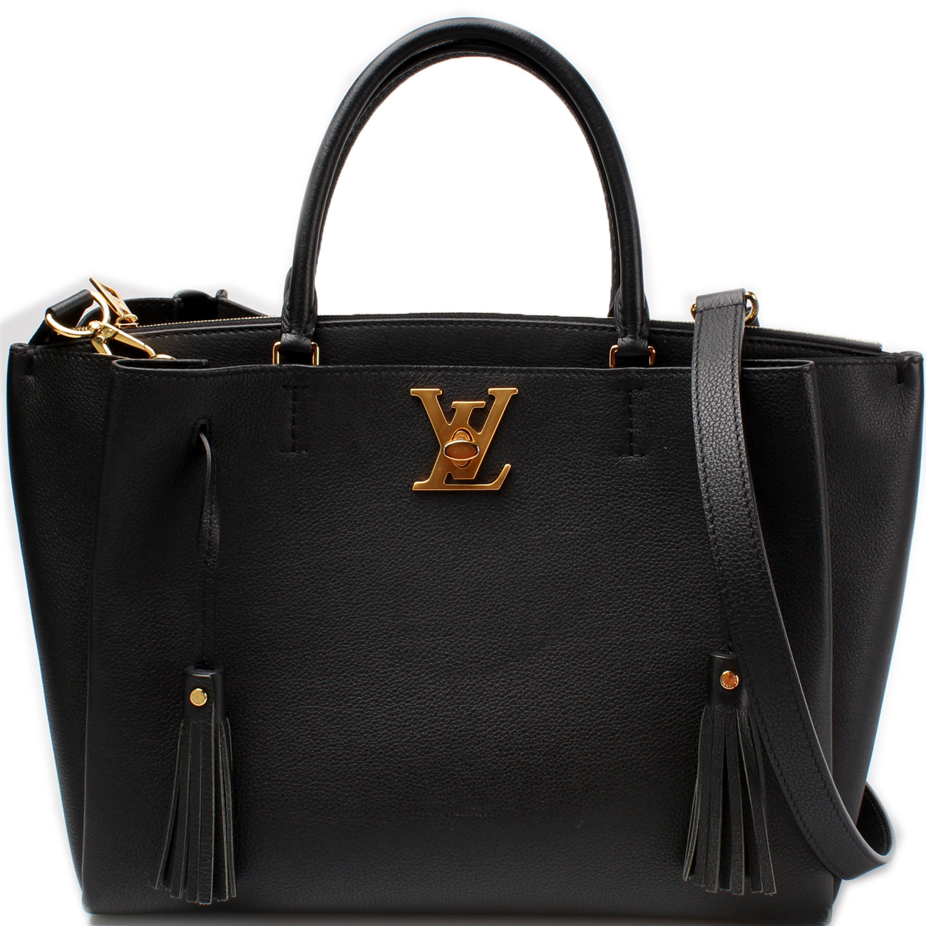 Louis Vuitton Lockmeto Calfskin Handbag