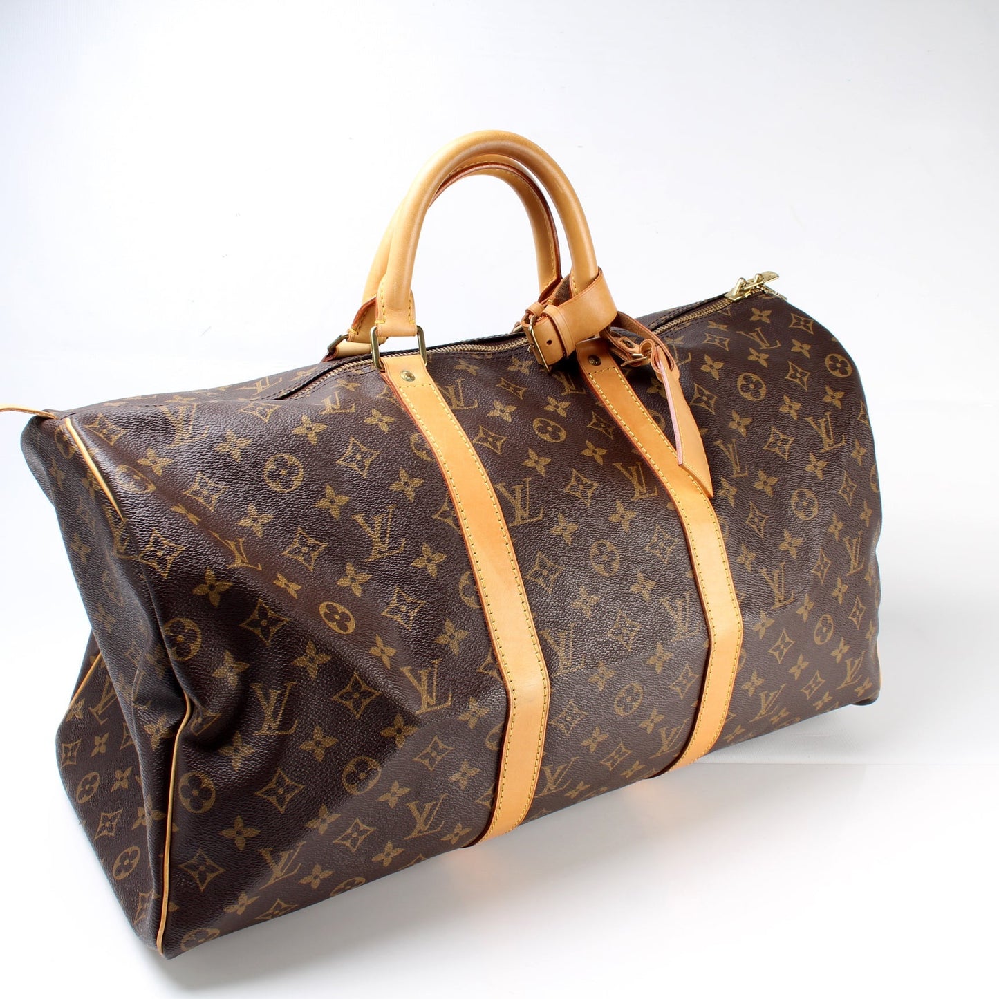 Louis Vuitton Keepall 50 Monogram Travel Bag Monogram 19