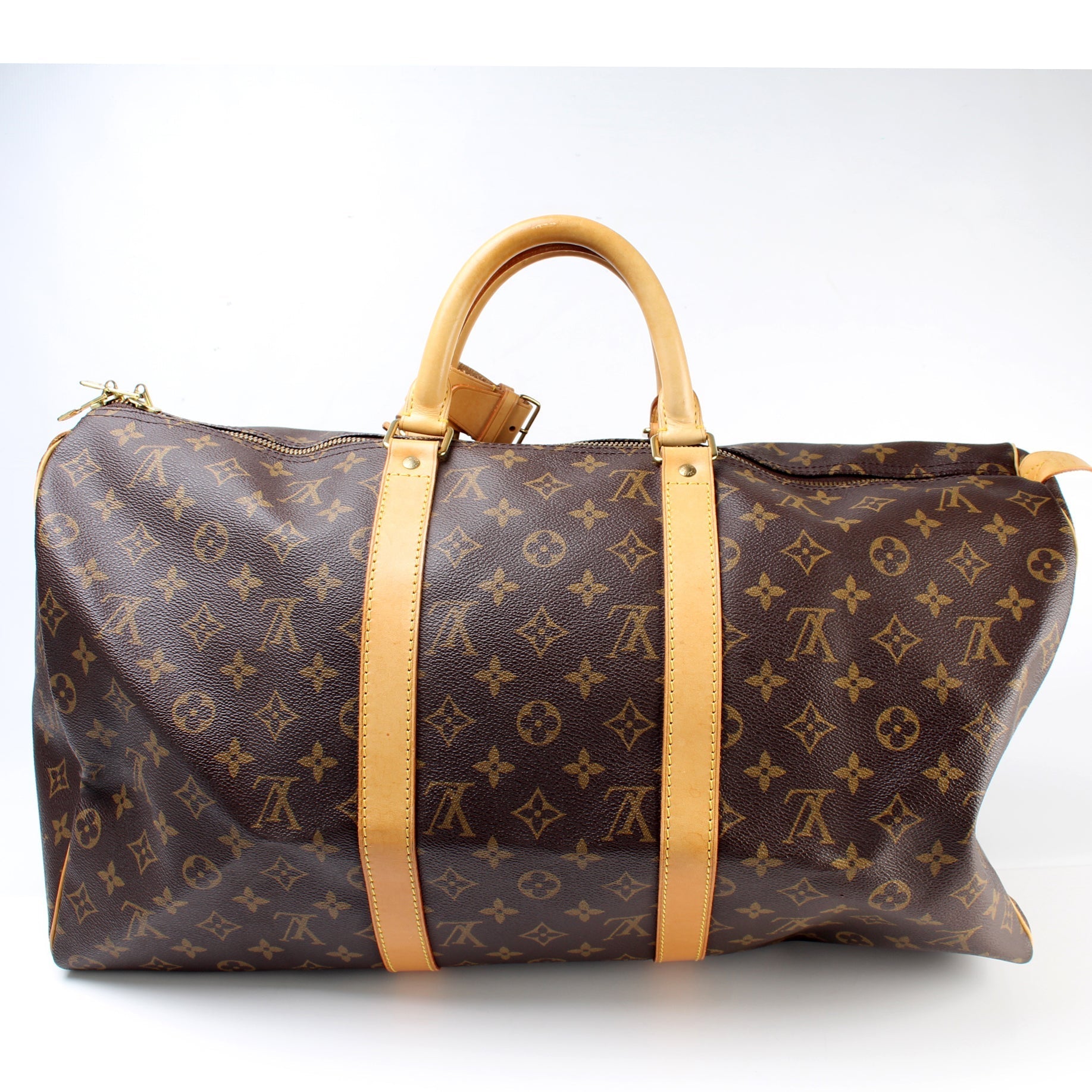 Louis Vuitton Keepall 50 Monogram Travel Bag Monogram 19