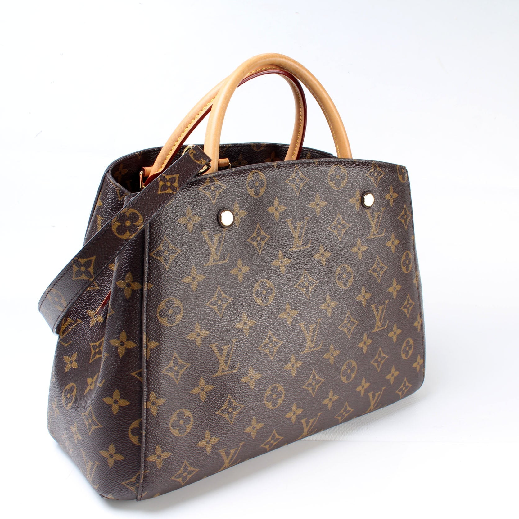 Louis Vuitton Montaigne MM Monogram Handbag Monogram 9