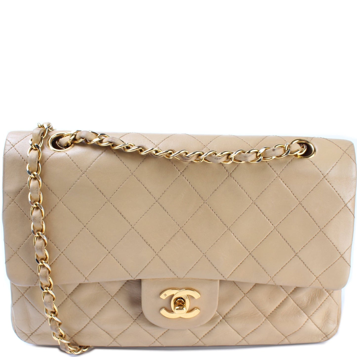 Chanel Classic Flap Medoum Lambskin 00-005M Handbag