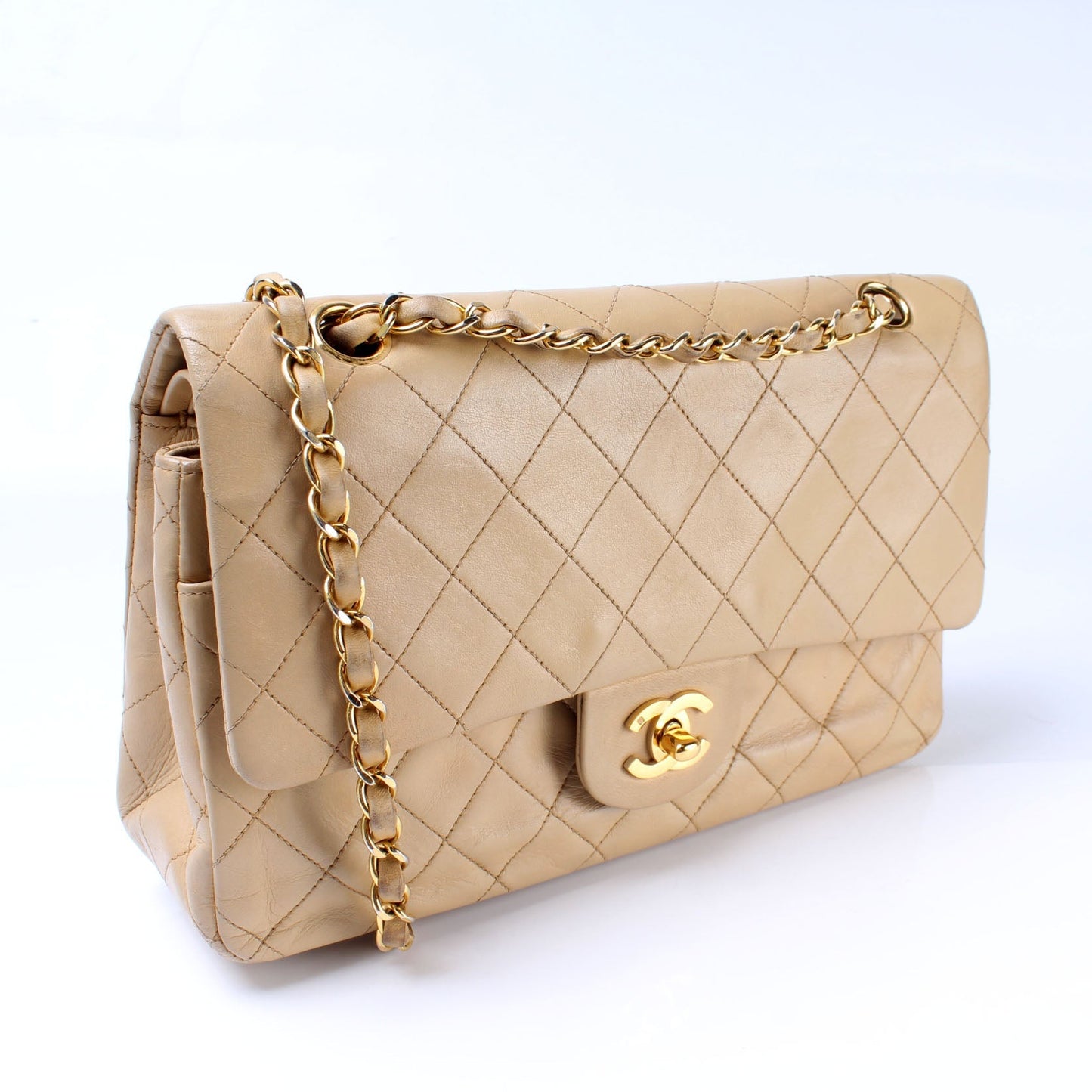 Chanel Classic Flap Medoum Lambskin 00-005M Handbag