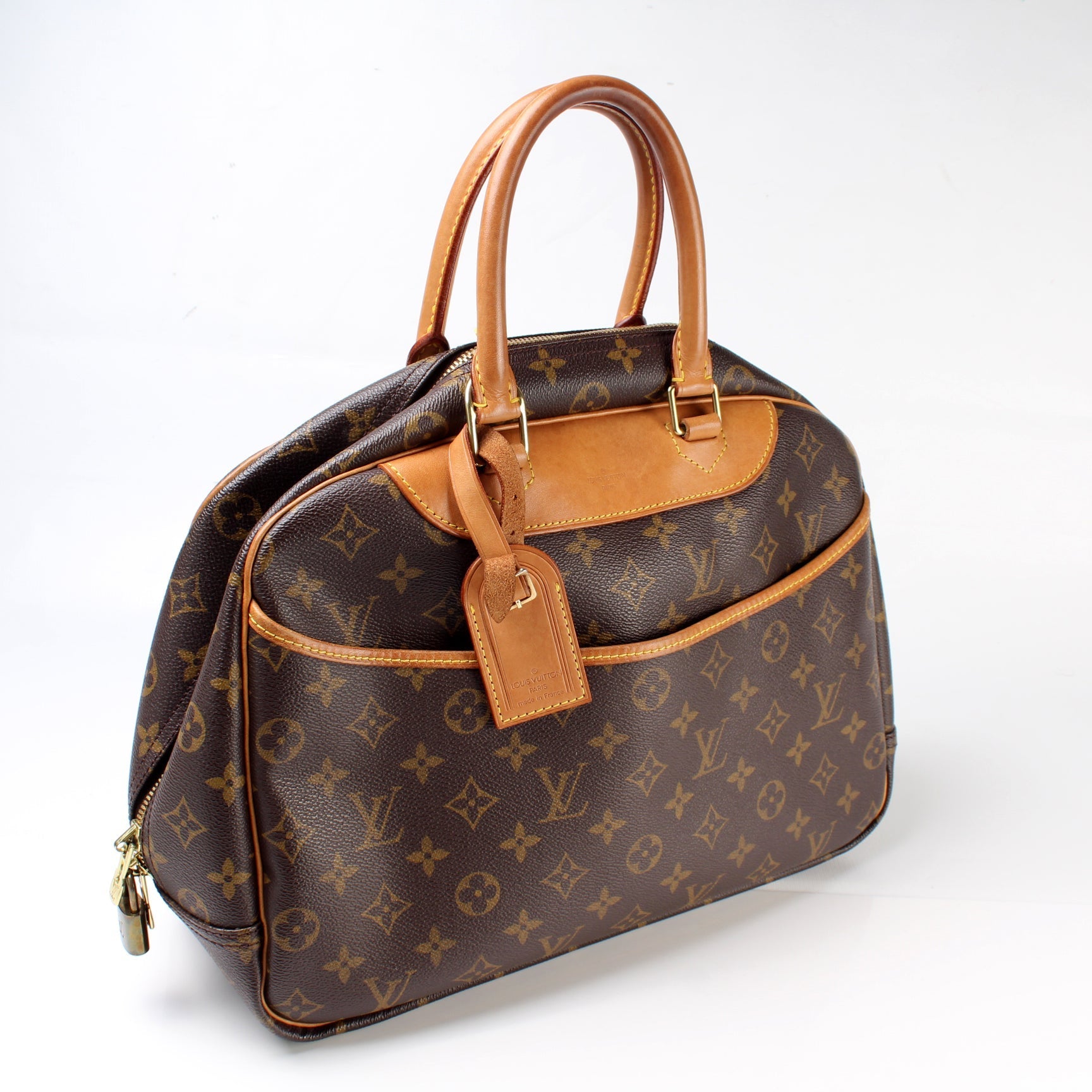 Louis Vuitton Deauville Monogram Handbag Monogram 27