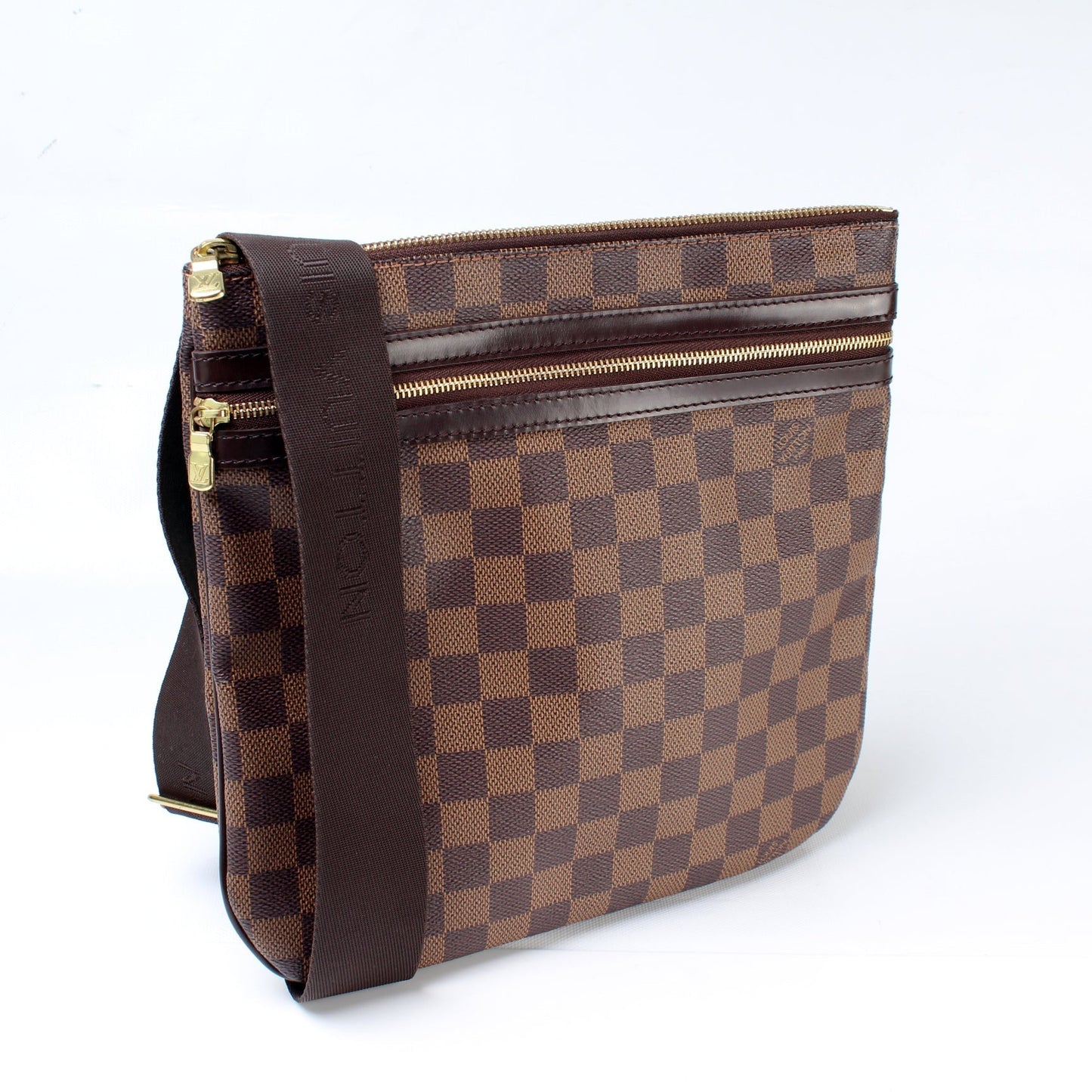 Louis Vuitton Pochette Bosphore Ebene Damier Clutch Bag Ebene 6