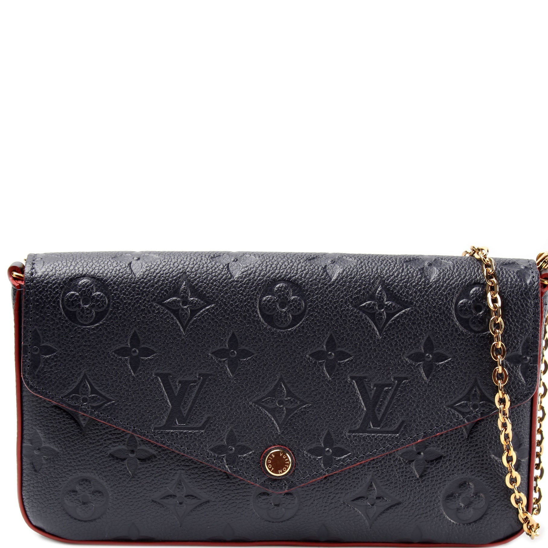 Louis Vuitton Pochette Felicie Empreinte Clutch Bag Empreinte 22