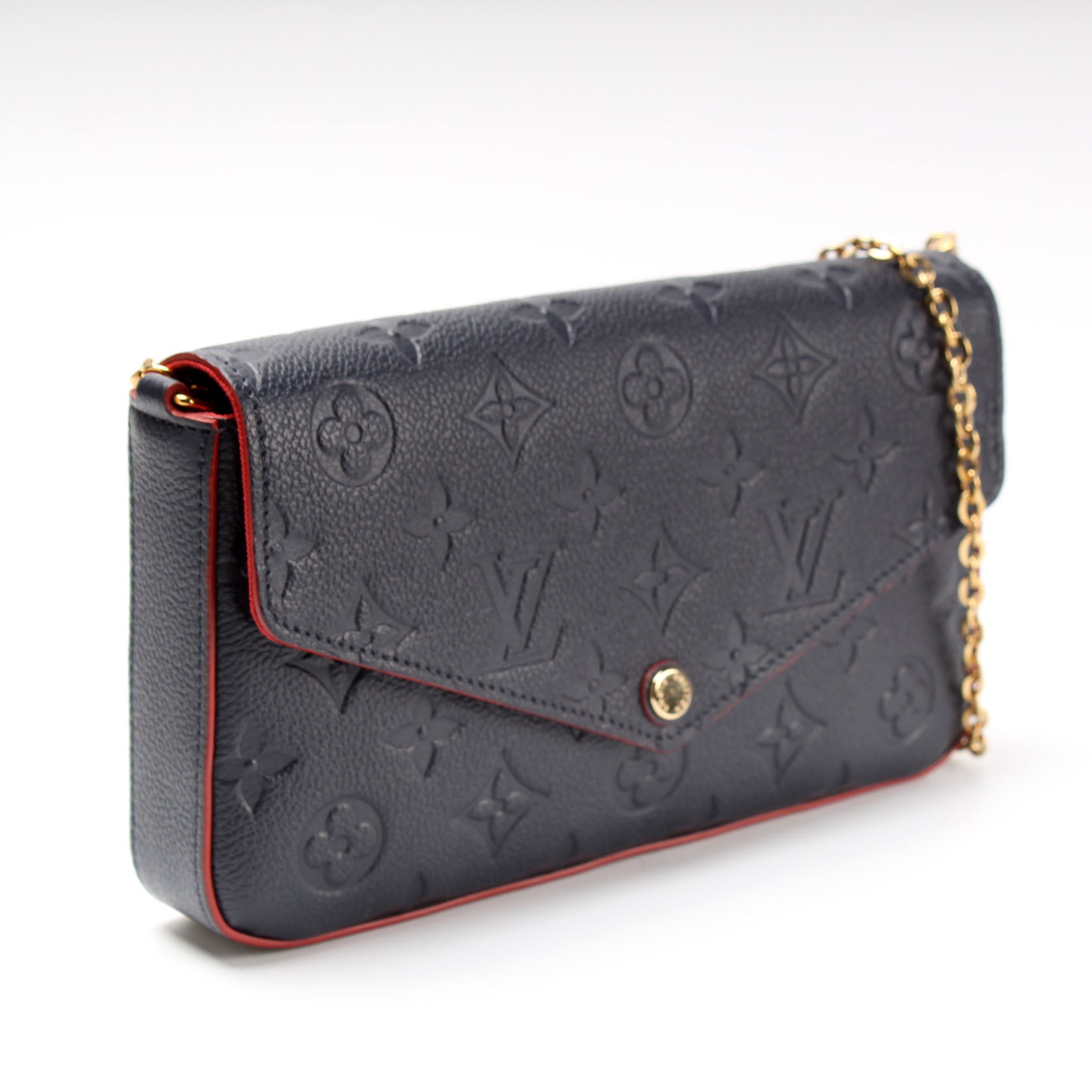 Louis Vuitton Pochette Felicie Empreinte Clutch Bag Empreinte 22
