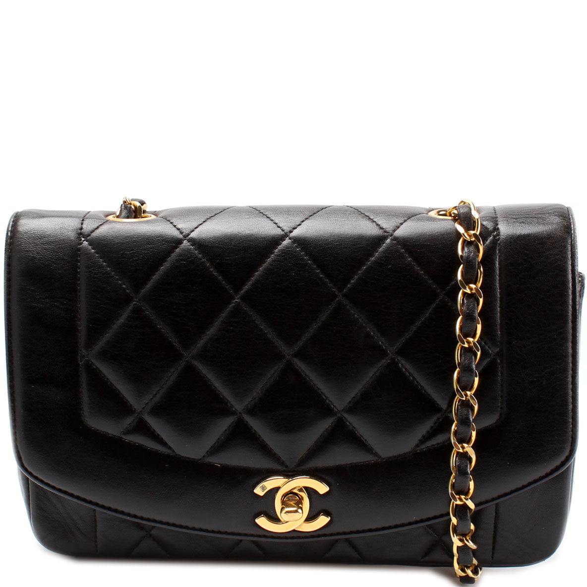 Chanel Diana Flap Lambskin Small Handbag
