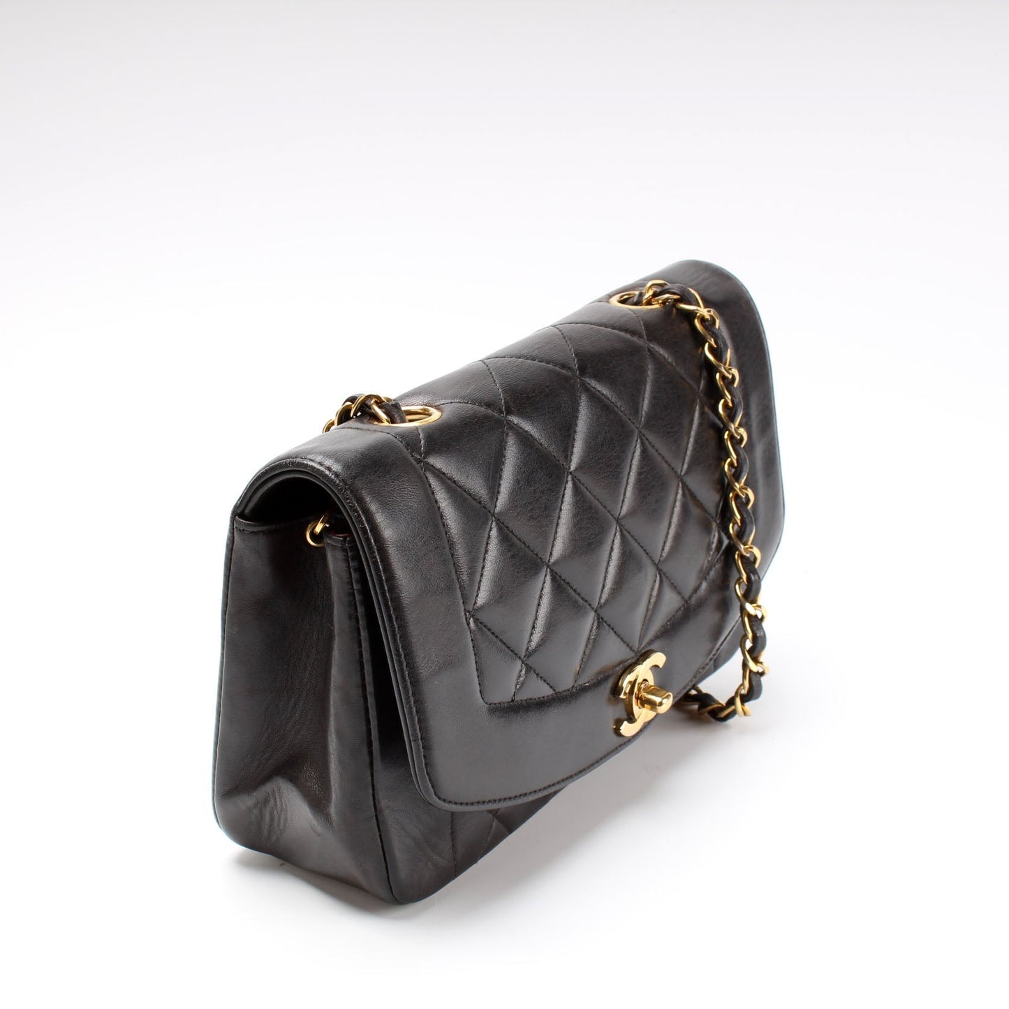 Chanel Diana Flap Lambskin Small Handbag