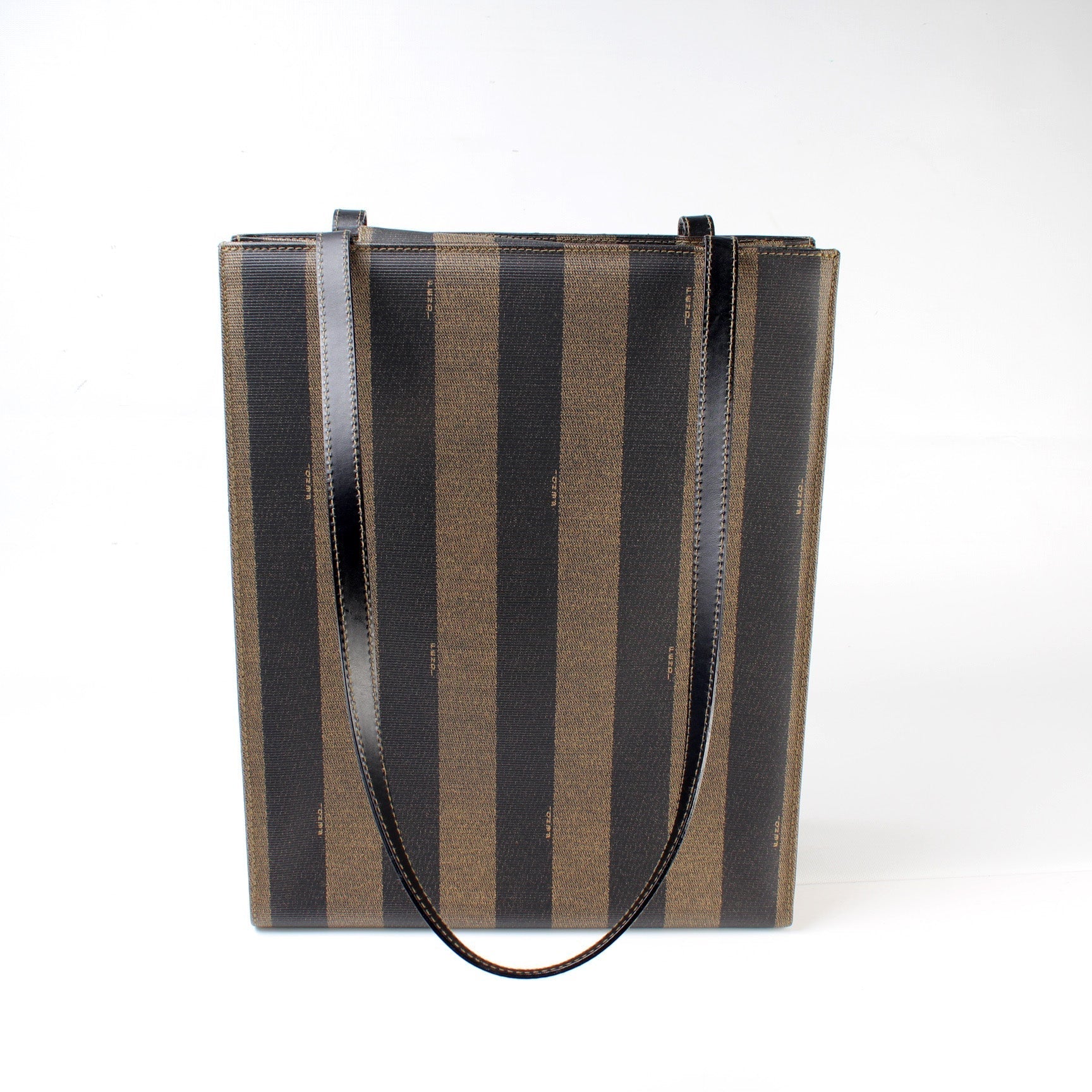 Fendi Pequin Roma Tote Bag