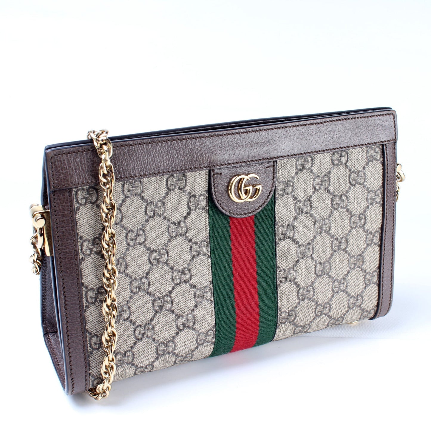 Gucci GG Supreme Ophidia Small Chain Travel Bag Chain 7