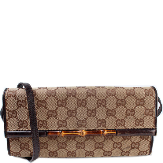 Gucci Bamboo Clutch Bag