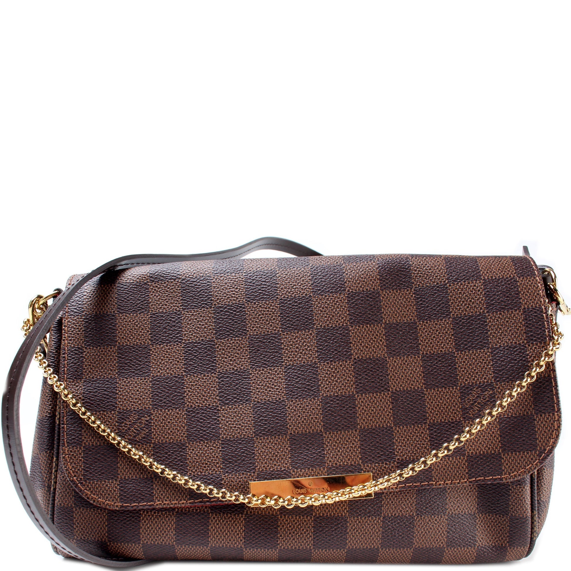 Louis Vuitton Favorite MM Ebene Damier Handbag Ebene 18