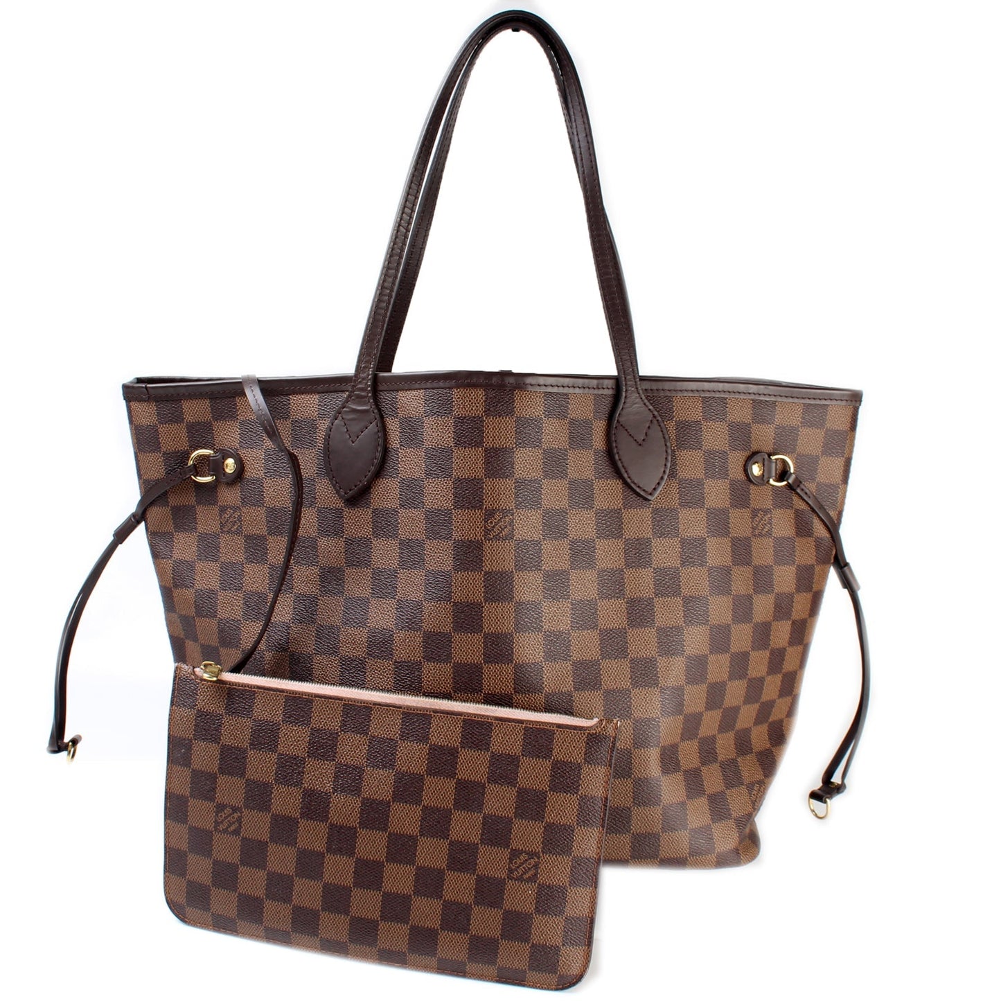 Louis Vuitton Neverfull w MM Ebene Damier Wallet Case Ebene 3