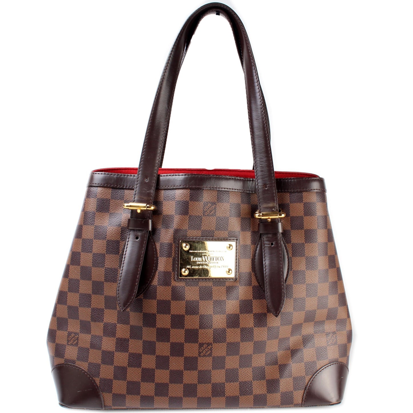 Louis Vuitton Hampstead MM Ebene Damier Handbag Ebene 11