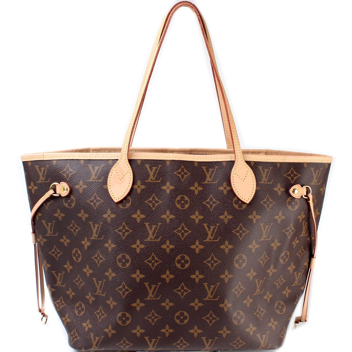 Louis Vuitton Neverfull MM Monogram Tote Bag Monogram 120