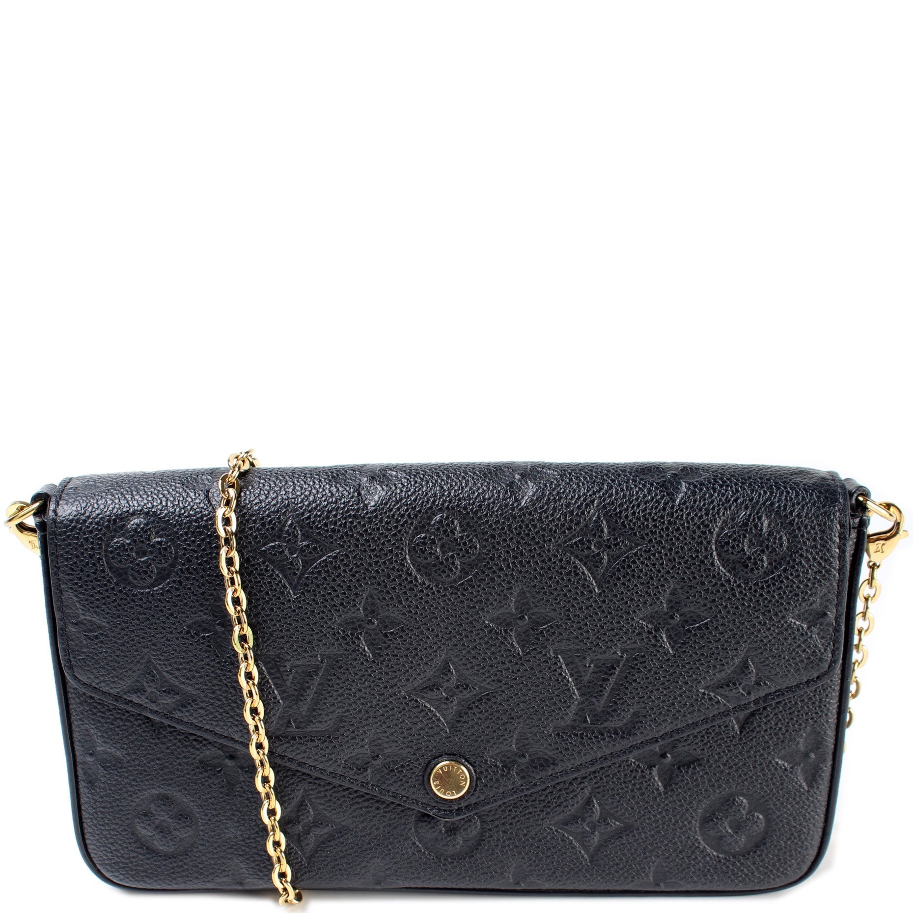 Louis Vuitton Pochette Felicie Empreinte Clutch Bag Empreinte 25