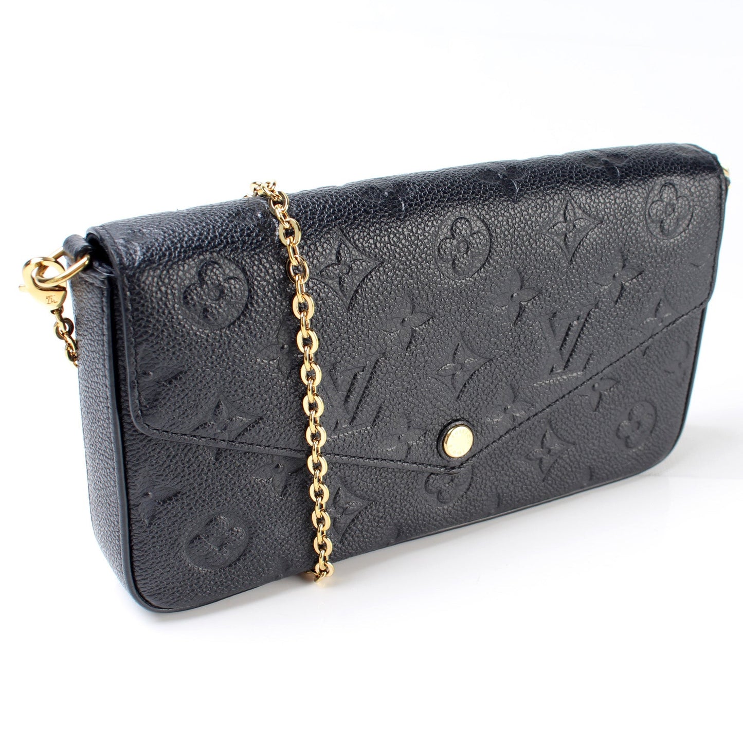 Louis Vuitton Pochette Felicie Empreinte Clutch Bag Empreinte 25