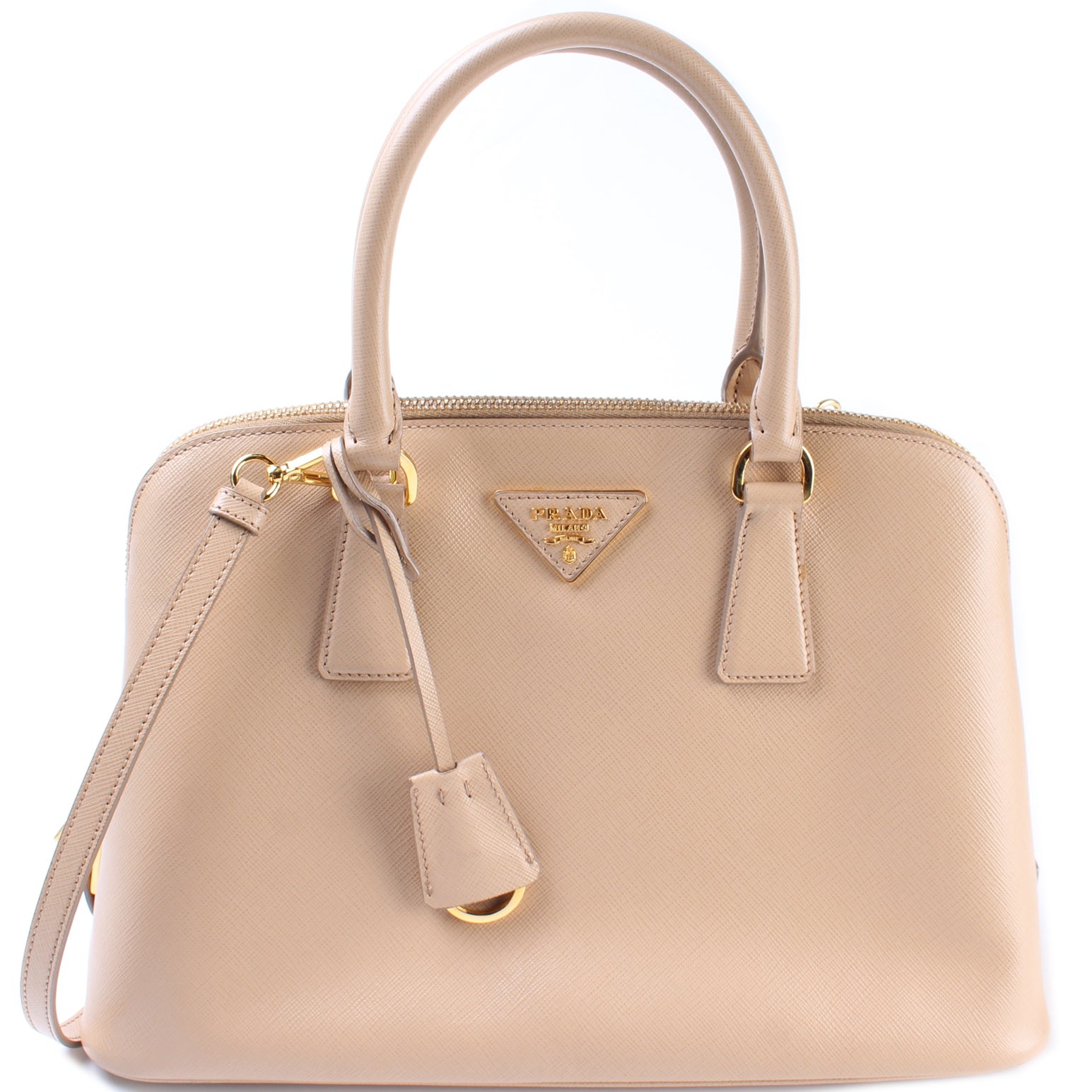 Prada Saffiano Lux Promenade Bag Medium Travel Bag Medium Bag
