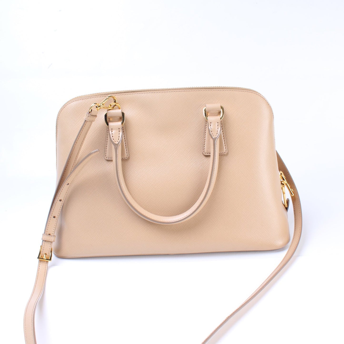 Prada Saffiano Lux Promenade Bag Medium Travel Bag Medium Bag