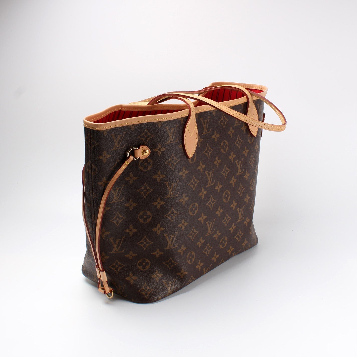 Louis Vuitton Neverfull MM W Wallt Monogram Tote Bag