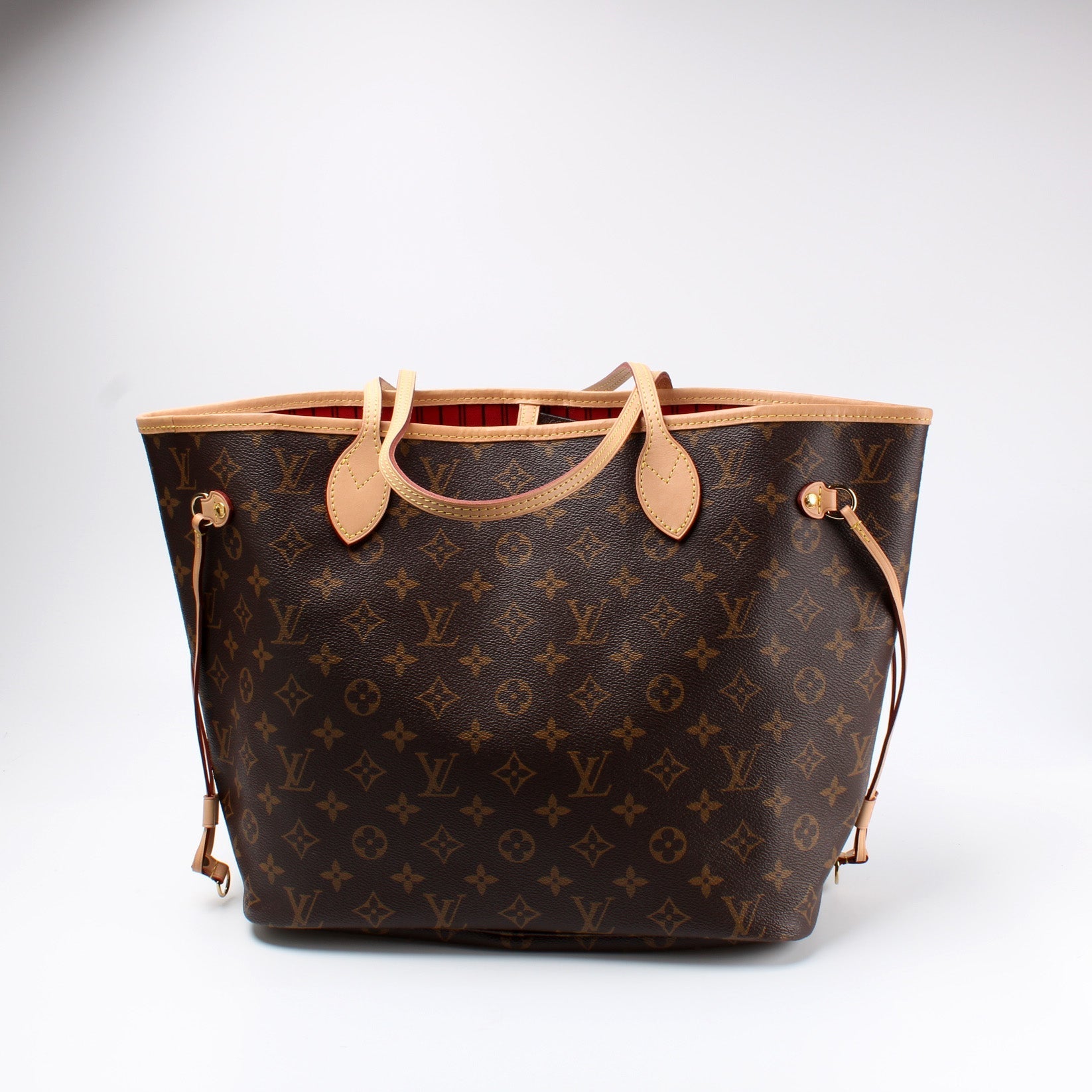 Louis Vuitton Neverfull MM W Wallt Monogram Tote Bag
