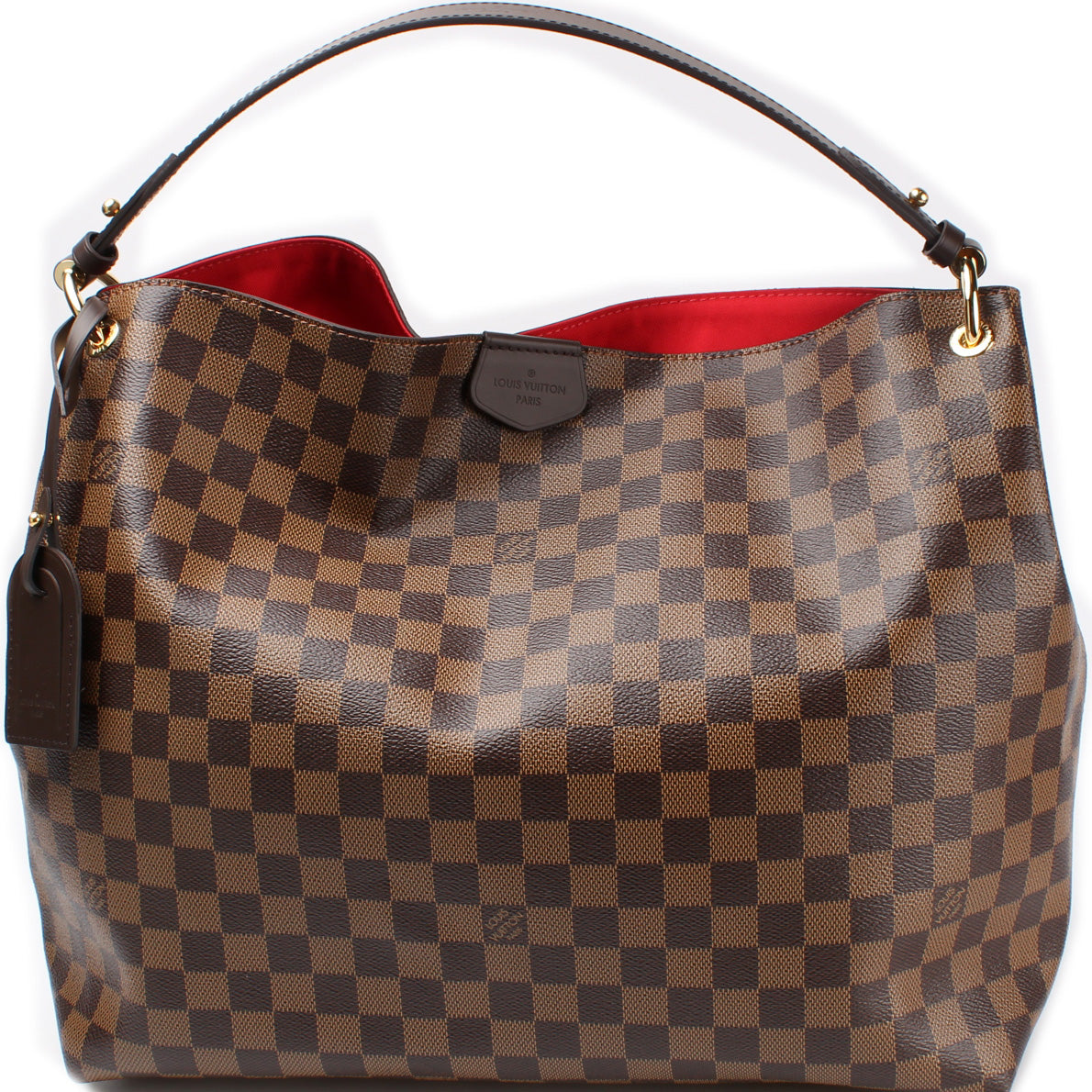 Louis Vuitton Graceful MM Ebene Damier Handbag Ebene 13