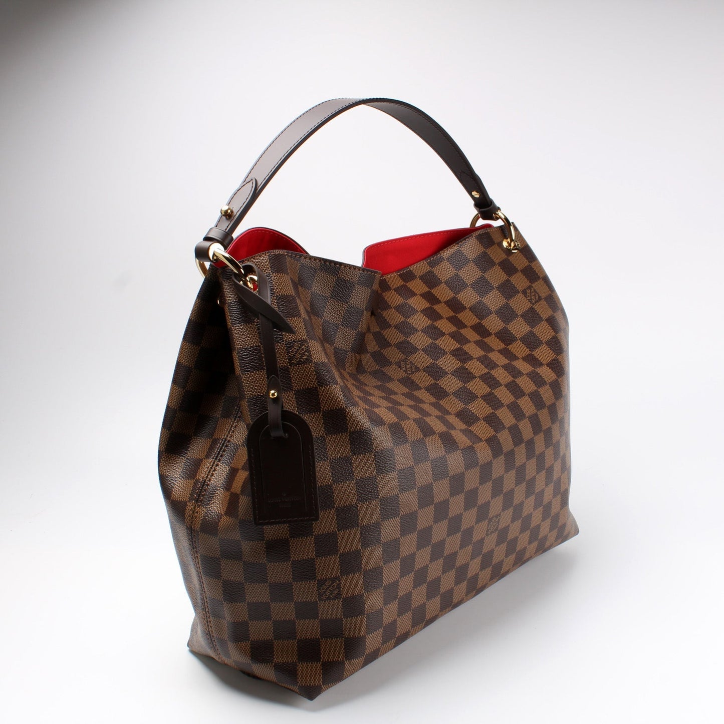 Louis Vuitton Graceful MM Ebene Damier Handbag Ebene 13