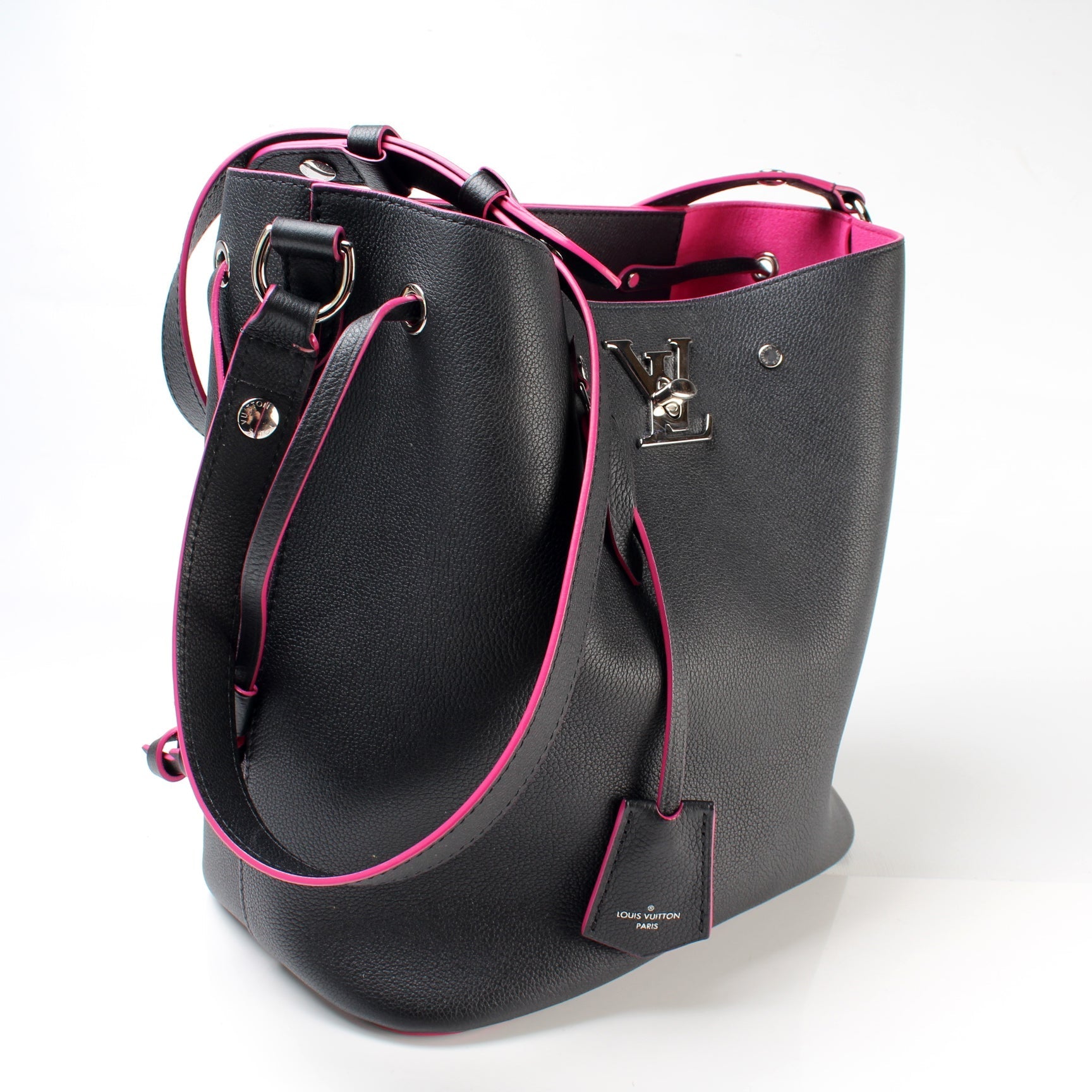 Louis Vuitton Lockme Calfskin Bucket Bag
