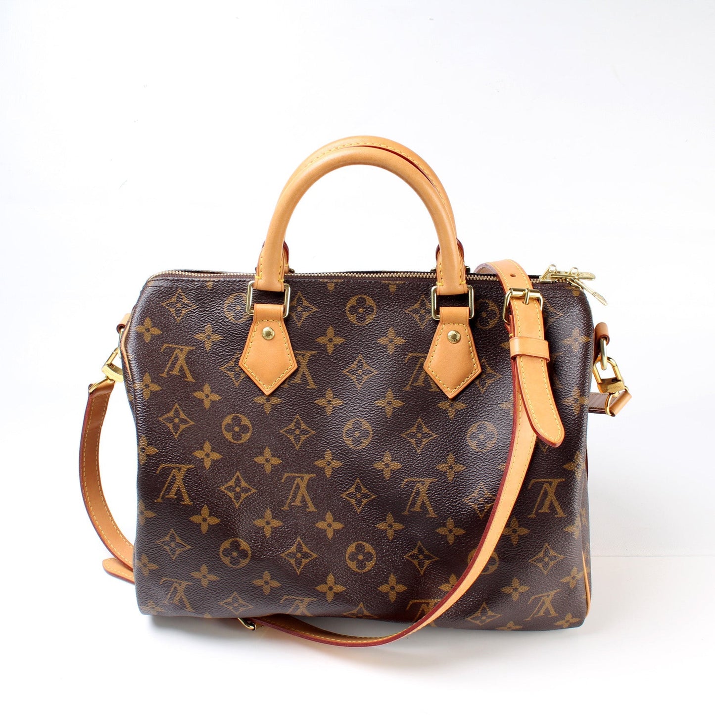 Louis Vuitton Speedy 30 Bandouliere Monogram Handbag Monogram 21