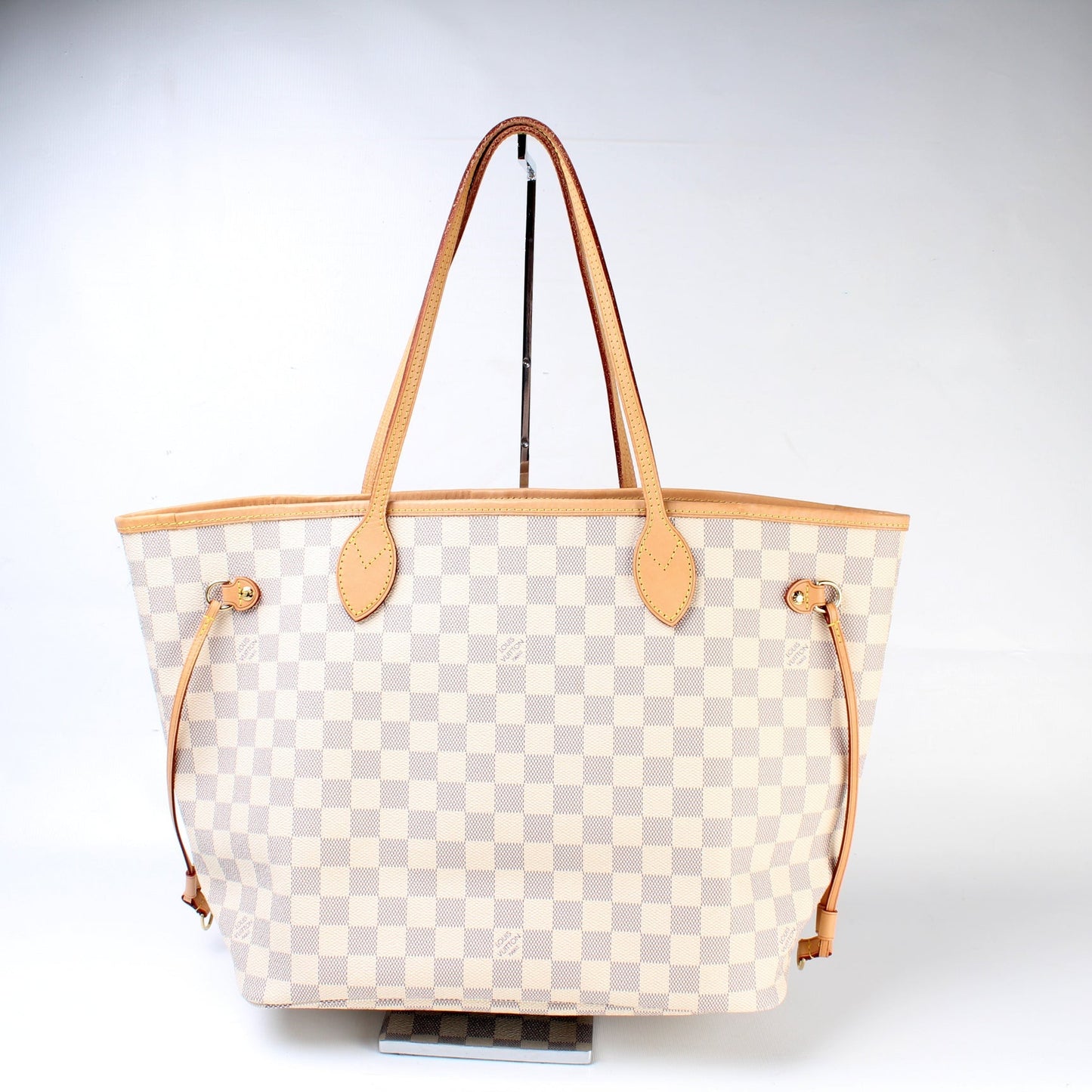 Louis Vuitton Neverfull MM Azur Damier Tote Bag Azur 53