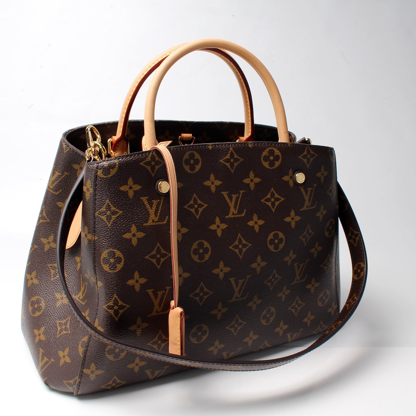 Louis Vuitton Montaigne MM Monogram Handbag Monogram 7