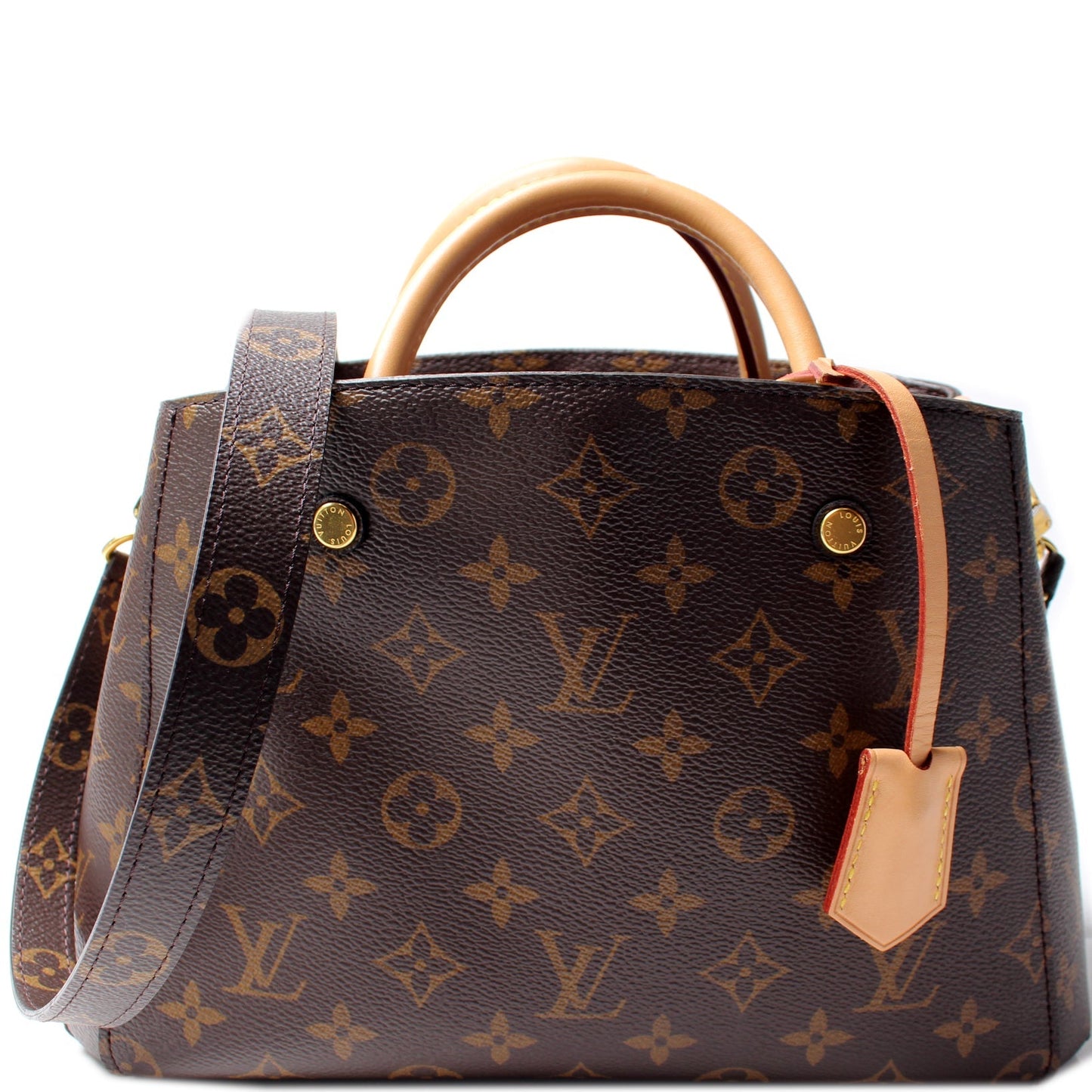 Louis Vuitton Montaigne BB Monogram Handbag Monogram 14