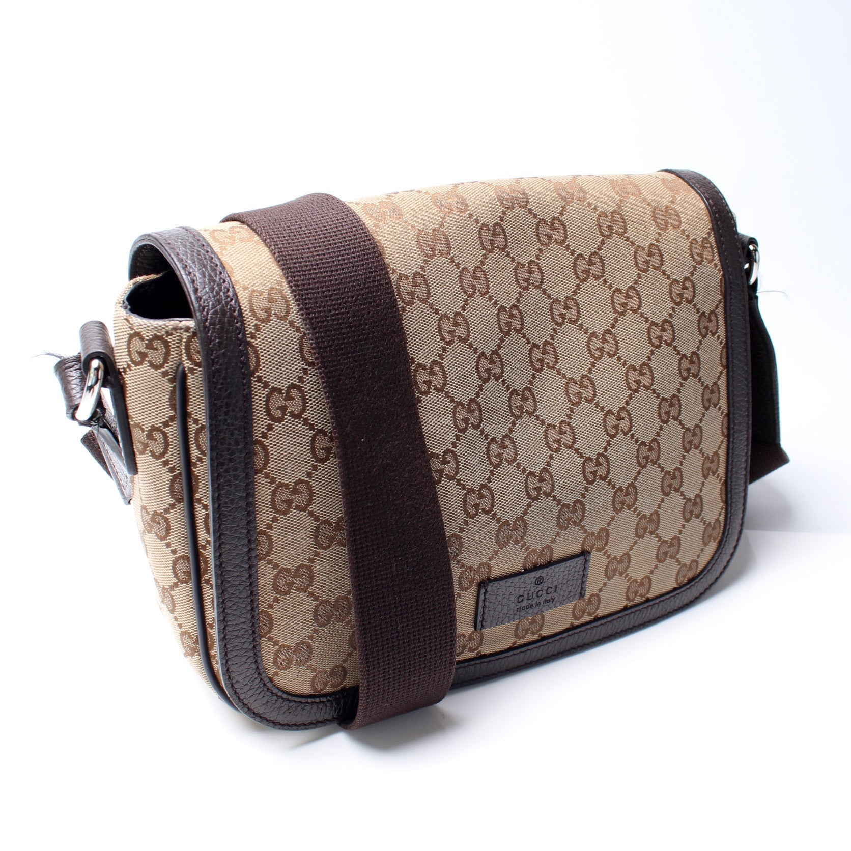 Gucci GG Messenger Canvas Travel Bag Messenger 5