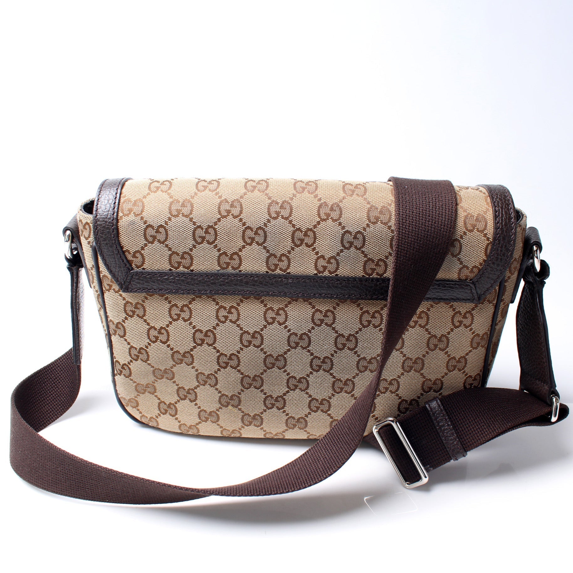 Gucci GG Messenger Canvas Travel Bag Messenger 5