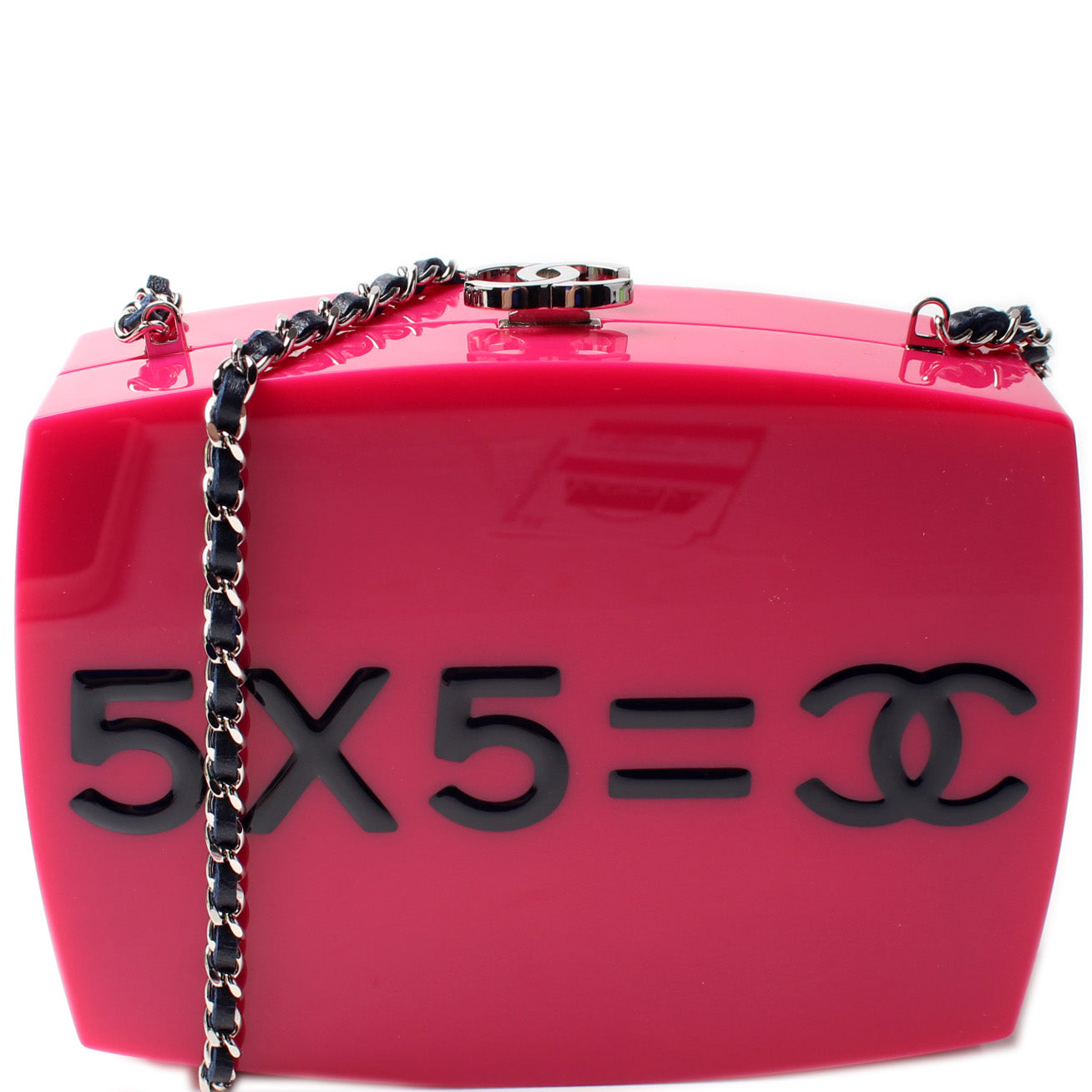 Chanel Plexiglass Evening Streets Clutch Bag