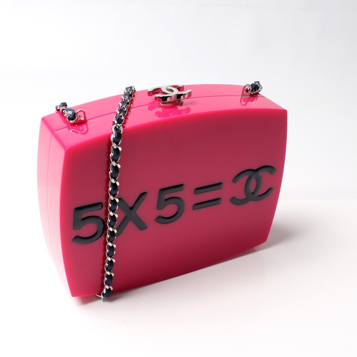 Chanel Plexiglass Evening Streets Clutch Bag
