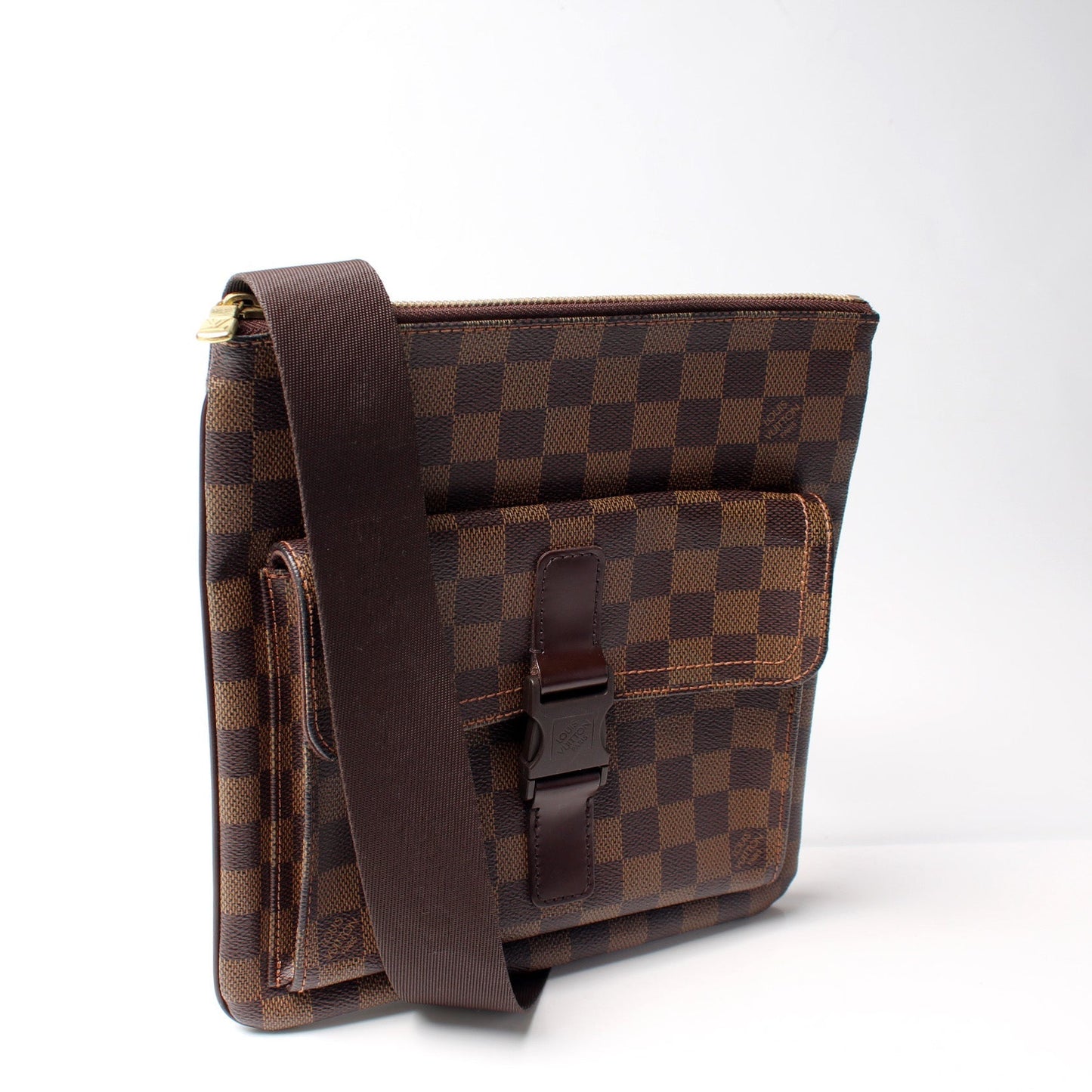 Louis Vuitton Pochette Meille Ebene Damier Clutch Bag