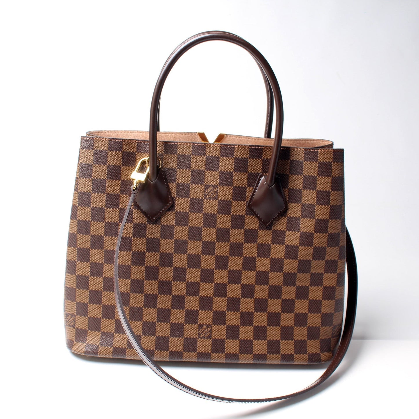 Louis Vuitton Kensington Ebene Damier Tote Bag Ebene 4