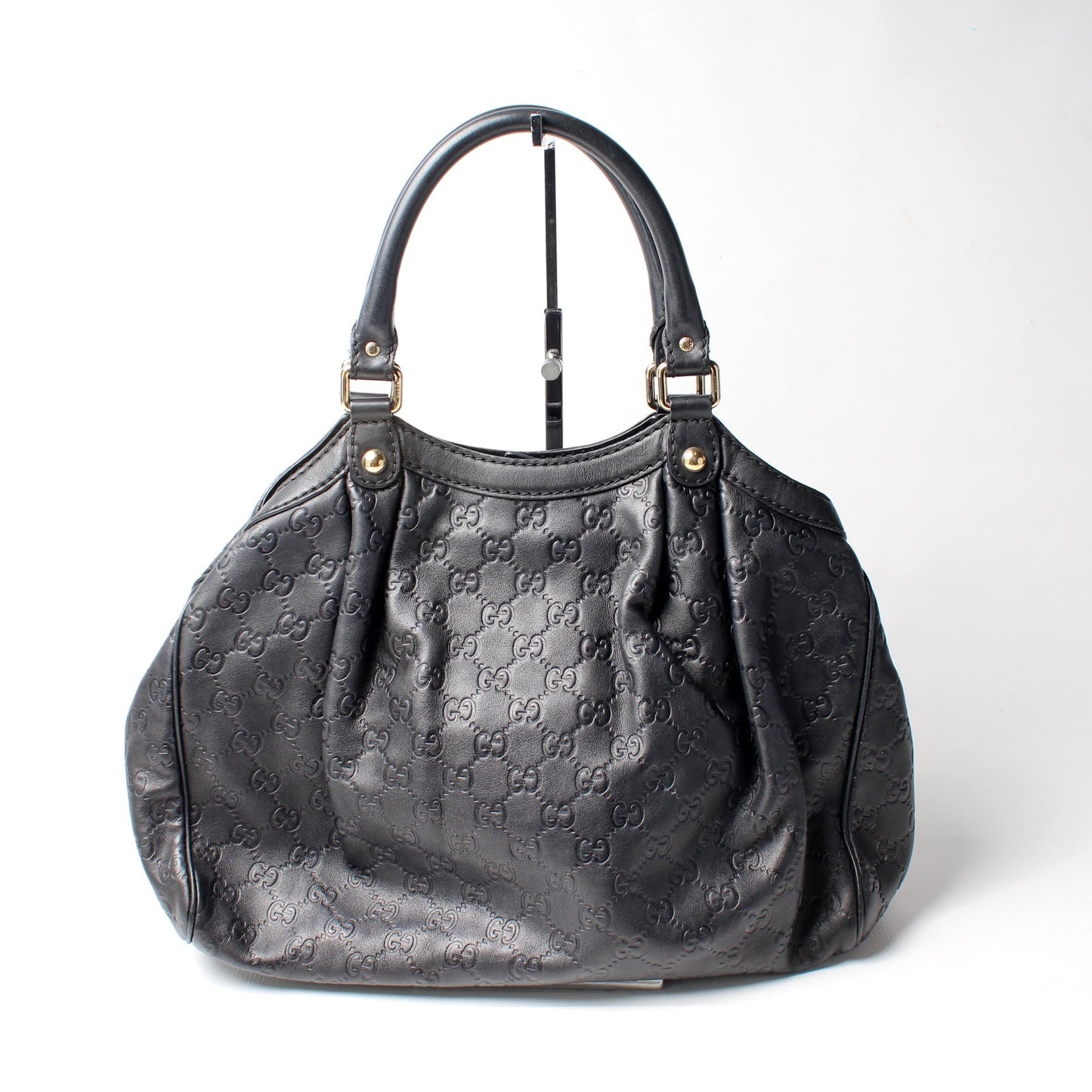 Gucci Sukey GG Leather Medium Travel Bag Medium 9