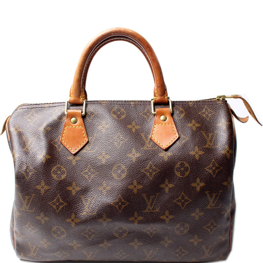 Louis Vuitton Speedy 30 Monogram Handbag Monogram 62