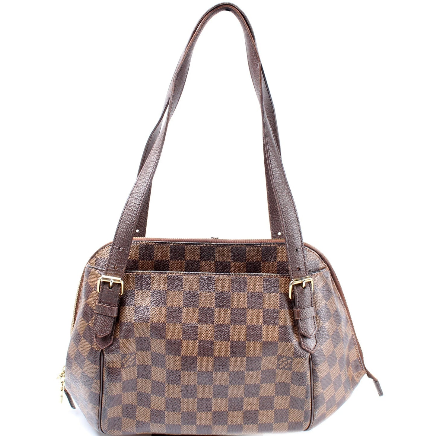 Louis Vuitton Belem MM Ebene Damier Handbag Ebene 1