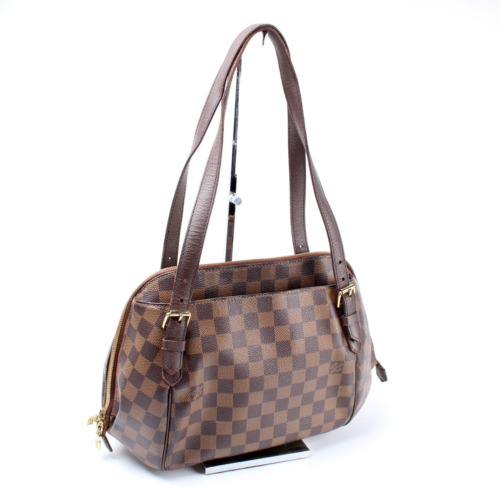 Louis Vuitton Belem MM Ebene Damier Handbag Ebene 1