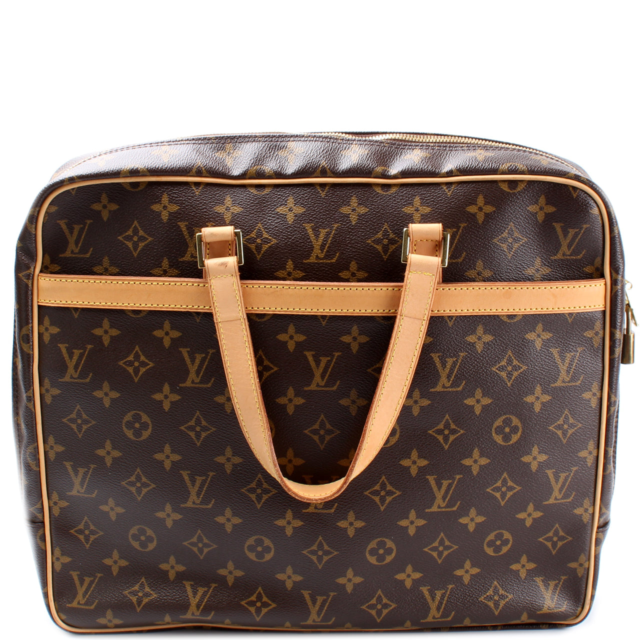 Louis Vuitton Porte Documents Pegase Monogram Handbag