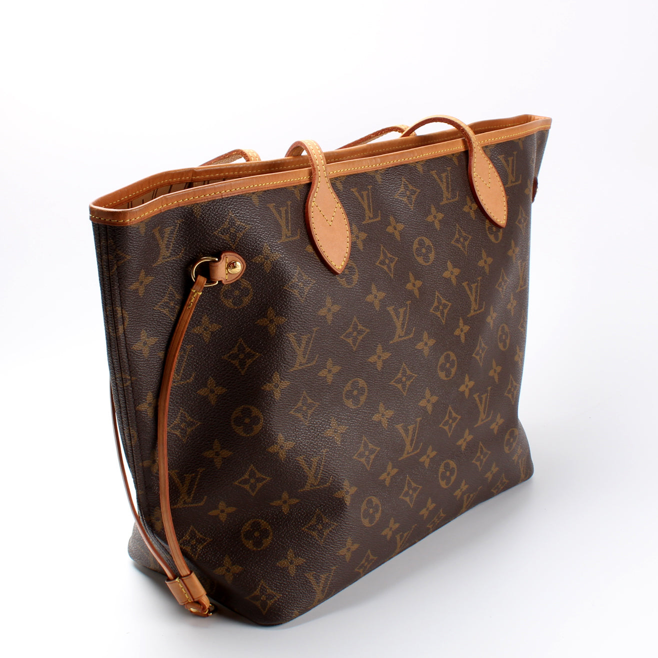 Louis Vuitton Neverfull MM Monogram Tote Bag Monogram 214