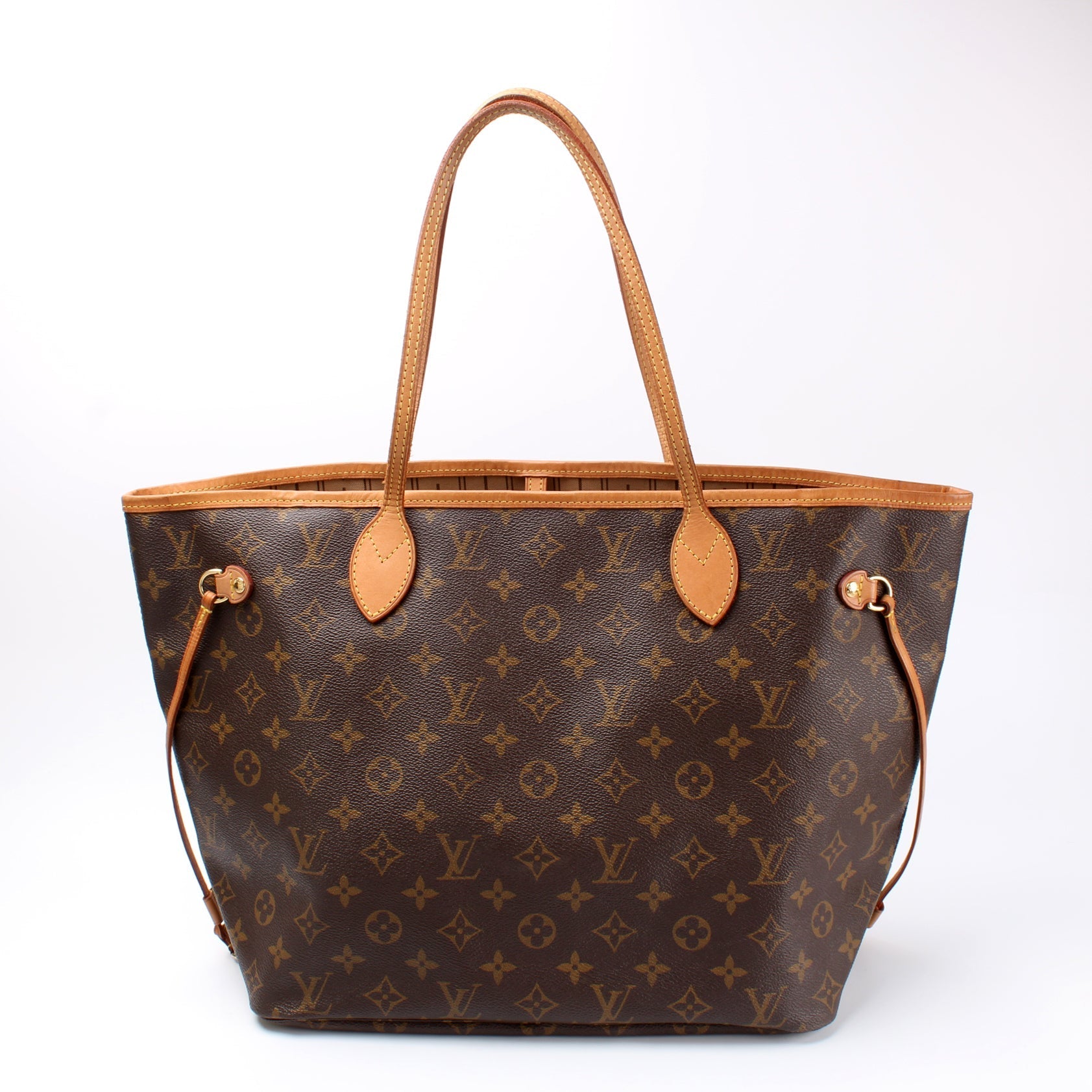 Louis Vuitton Neverfull MM Monogram Tote Bag Monogram 214