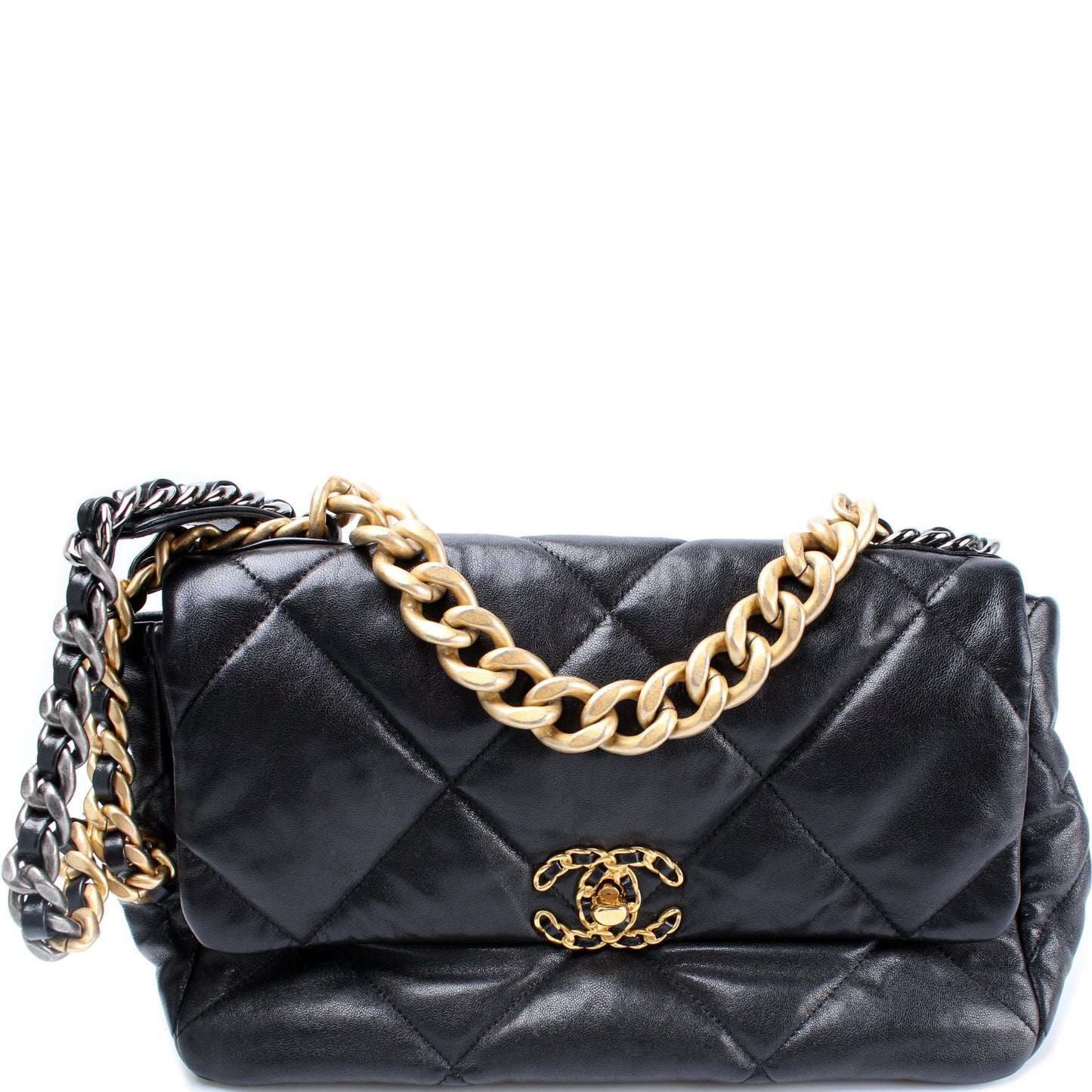 Chanel Quilted Goatskin 19 Flap 29M Handbag