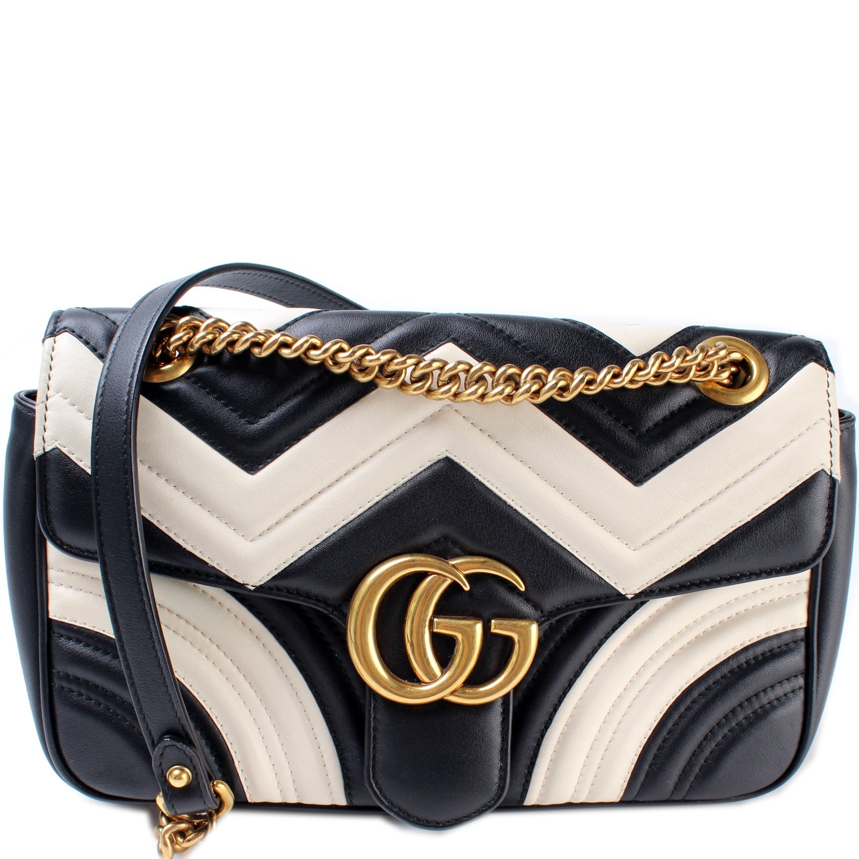Gucci Marmont Small Flap Shoulder Bag Flap 3