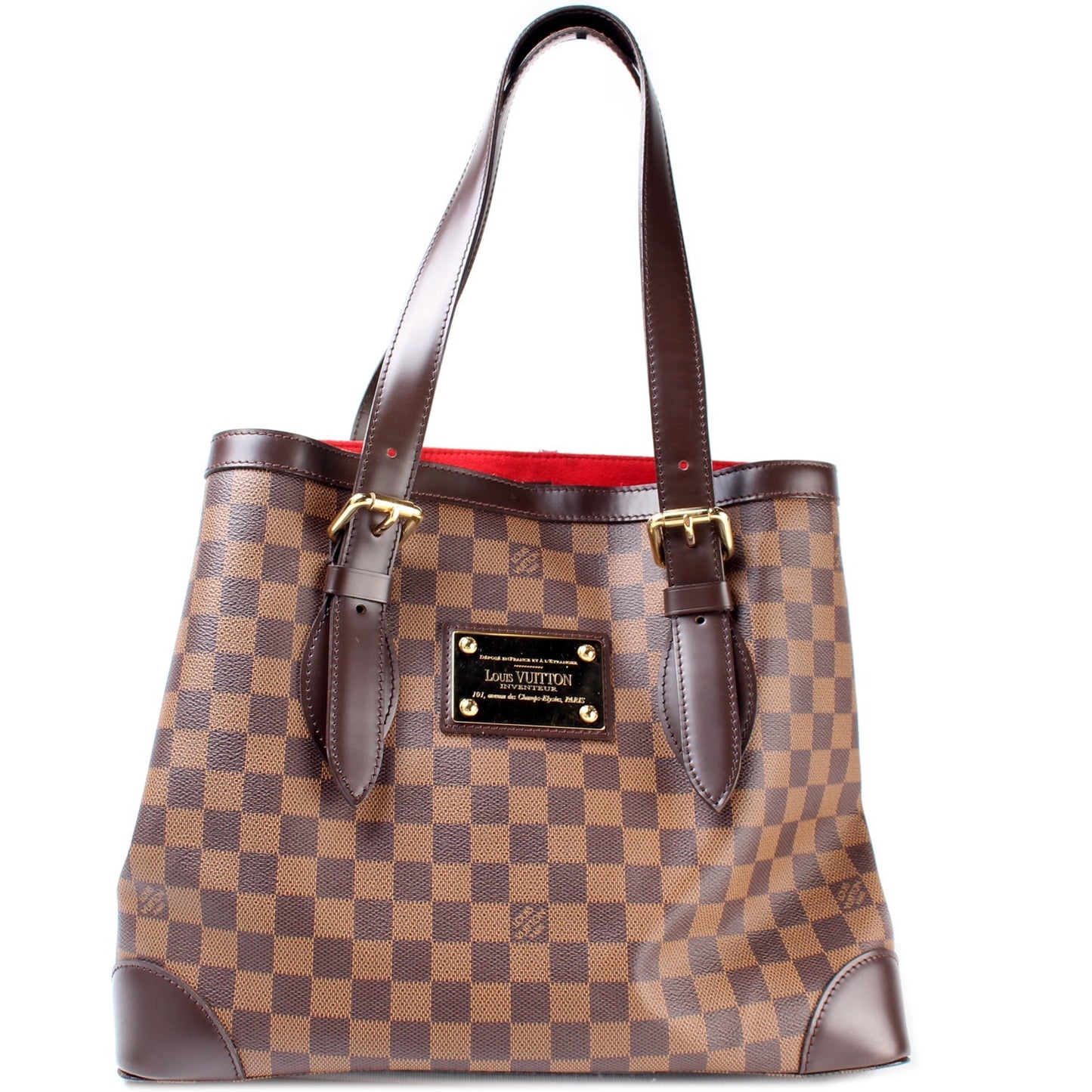 Louis Vuitton Hampstead MM Ebene Damier Handbag Ebene 20