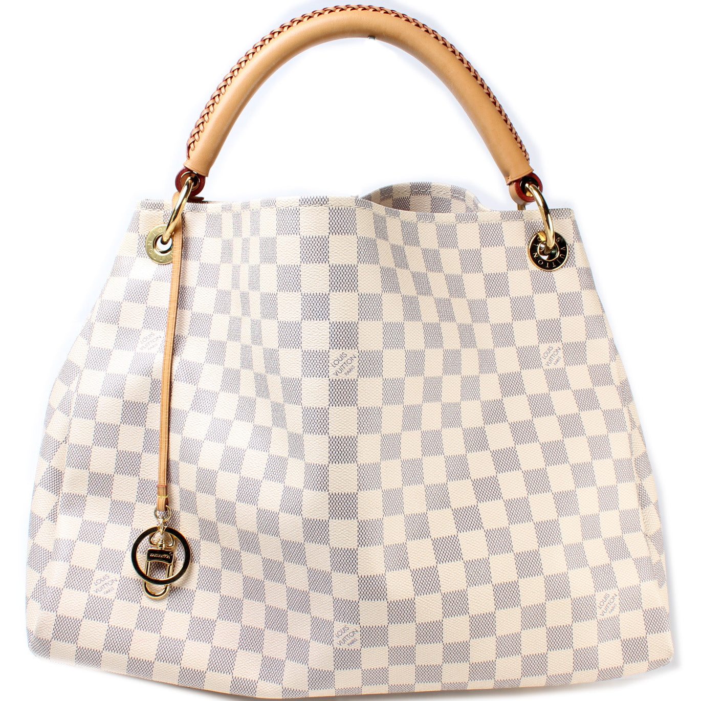 Louis Vuitton Artsy MM Azur Damier Handbag Damier Azur